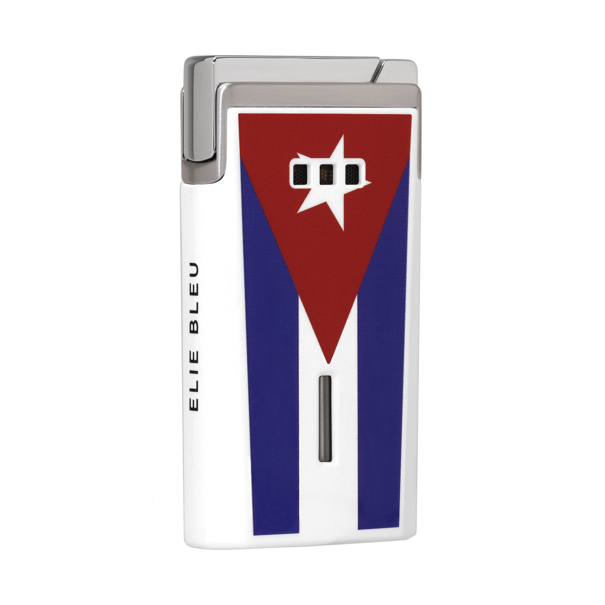 elie-bleu-j15-taschenfeuerzeug-cuba-flagge-lack image 2