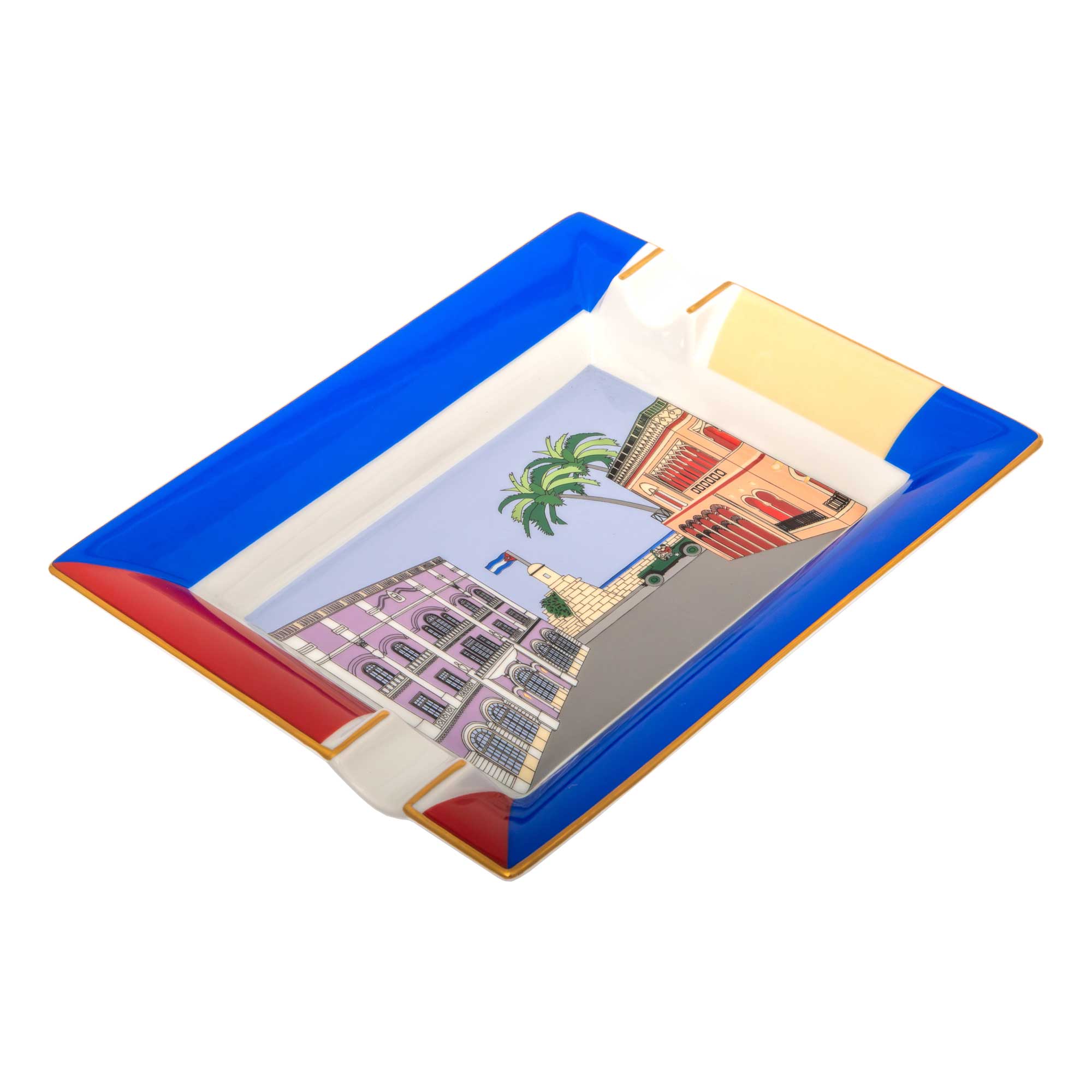 elie-bleu-revolucion-aschenbecher-limoges-porzellan image 2