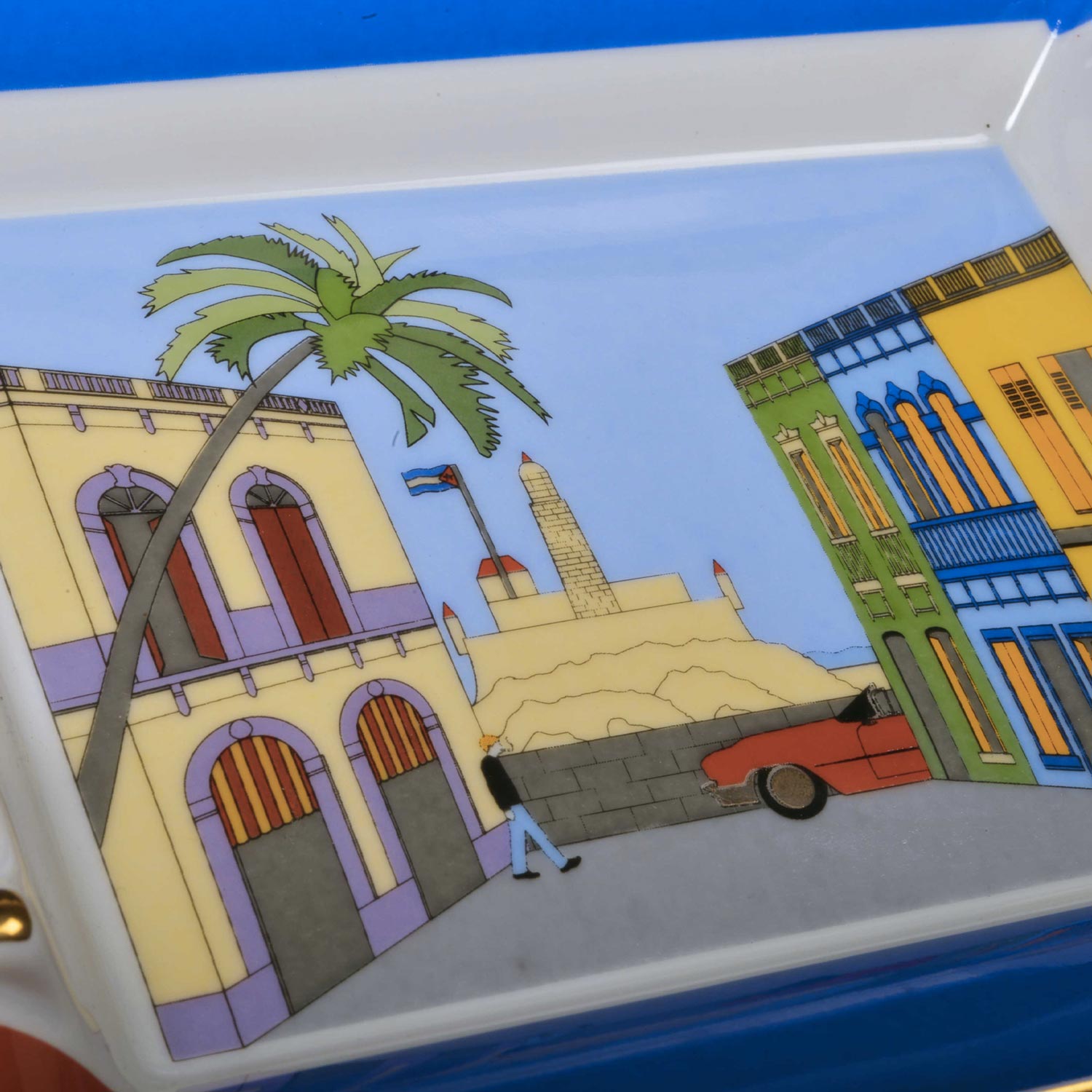 elie-bleu-casa-cubana-aschenbecher-porzellan-havanna image 3
