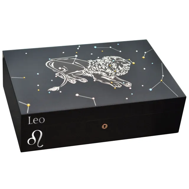 elie-bleu-lion-humidor-110-zigarren-sycomore image 1