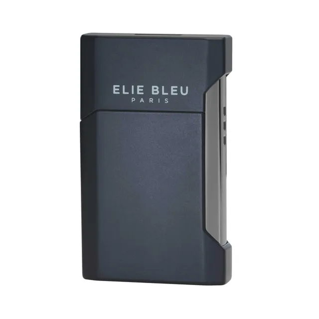 elie-bleu-plano-taschenfeuerzeug-schwarz-monochrom-ebj12222 image 1