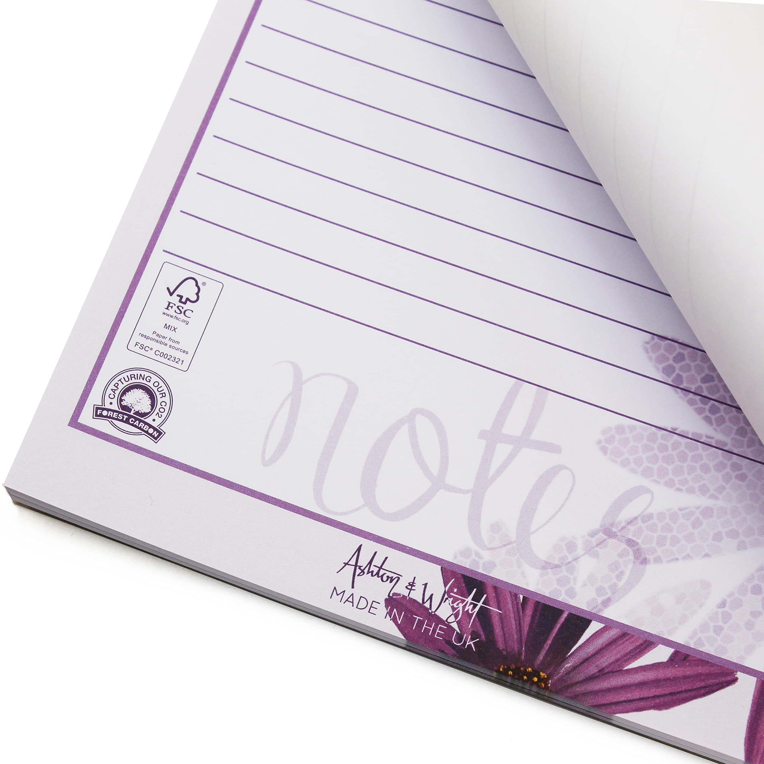 ashton-and-wright-daily-to-do-pad-a5-cape-daisy-60-blatt image 4