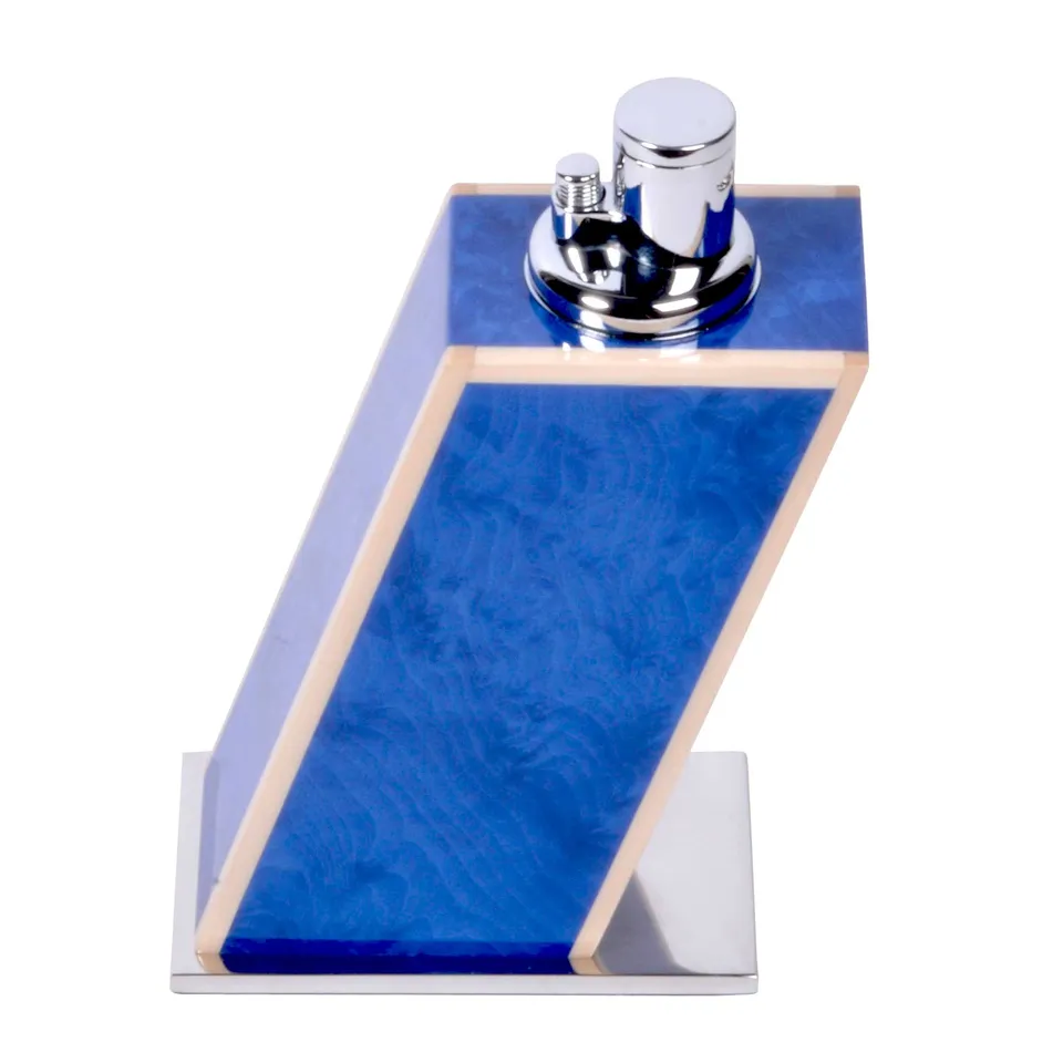 elie-bleu-blue-madrona-tischfeuerzeug-blau image 1