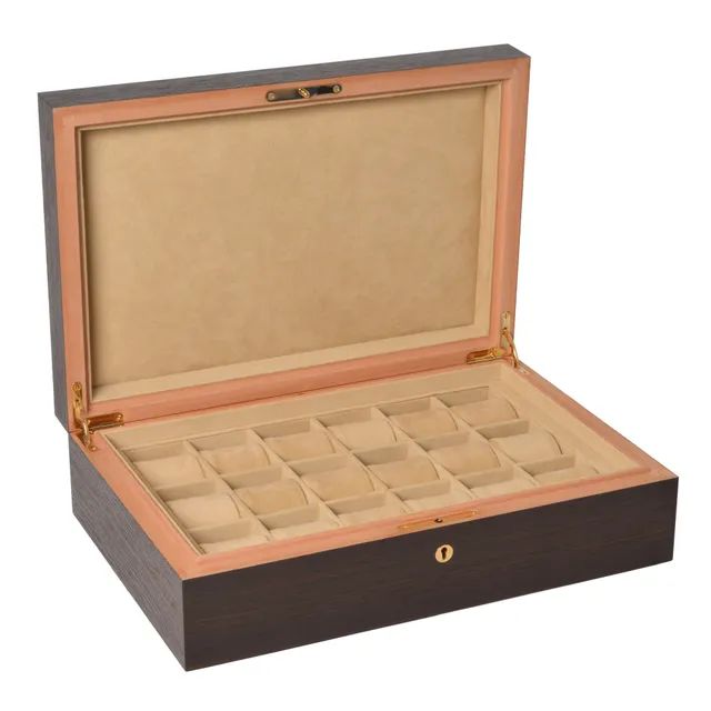 elie-bleu-classic-uhrenbox-f-r-18-uhren-ebenholz image 1