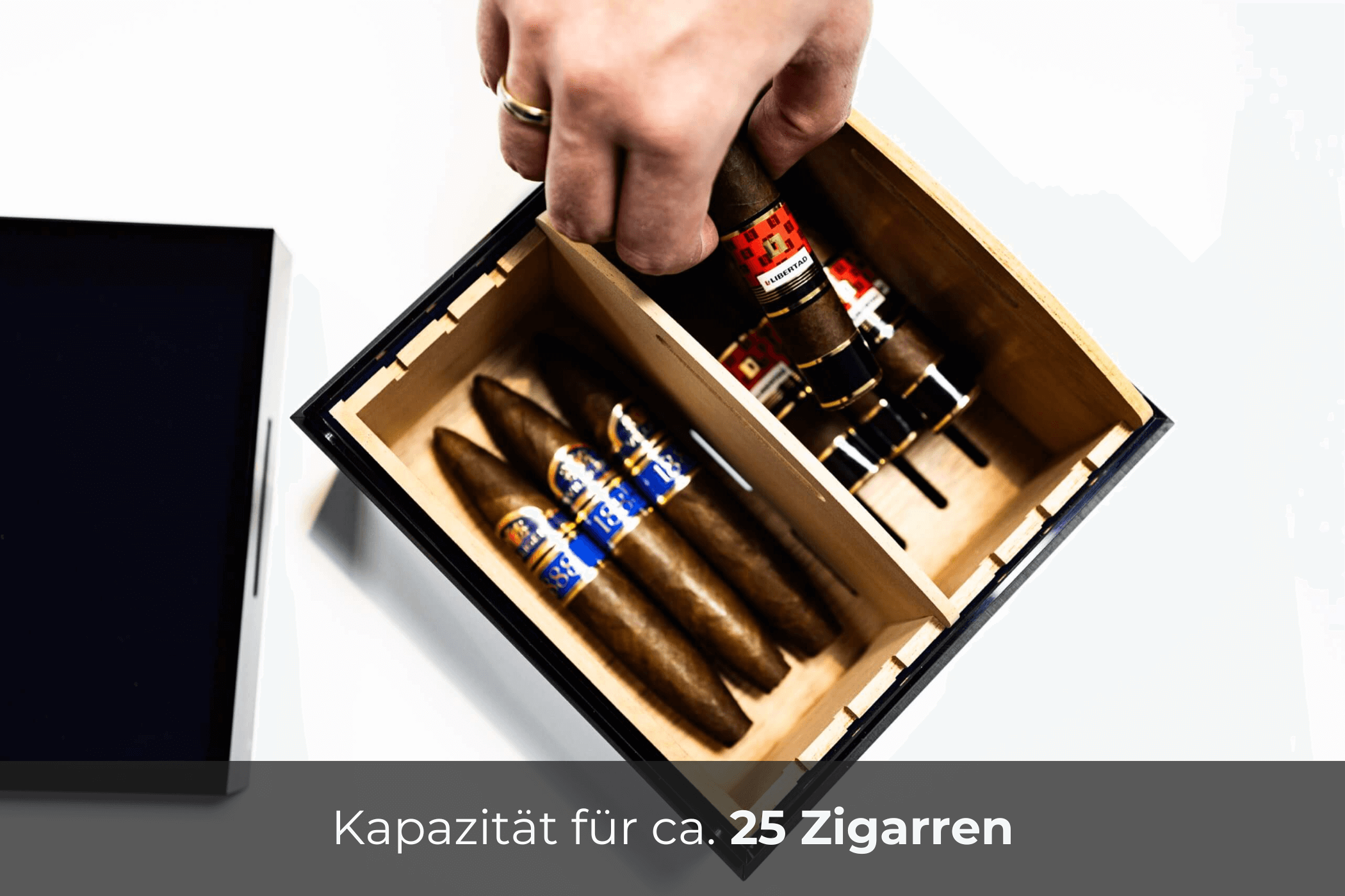 reposon-humidor-vista-mini-humidor-schwarz-f-r-25-zigarren-zeder image 5