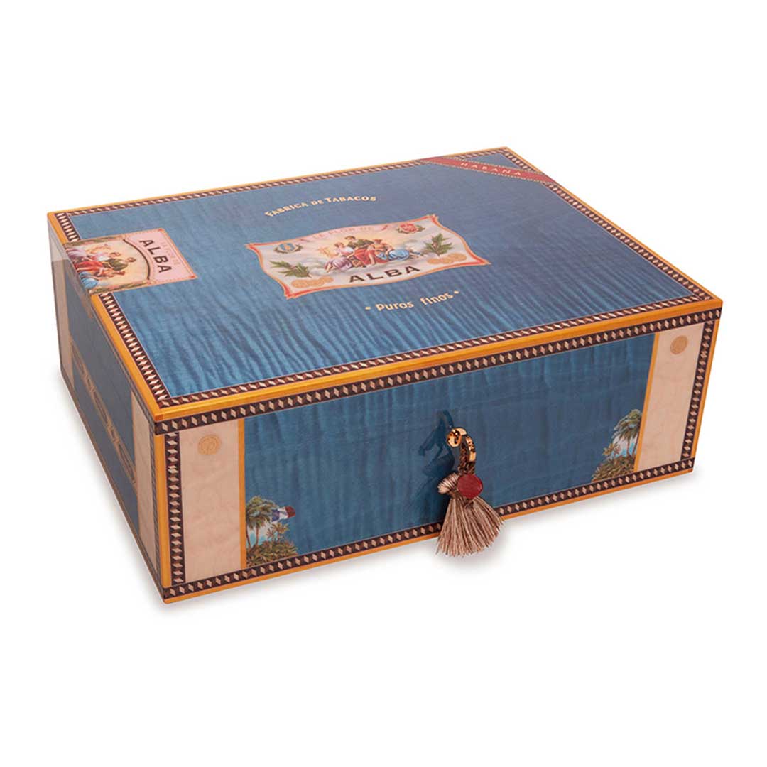 elie-bleu-flor-de-alba-humidor-f-r-200-zigarren-rot image 8