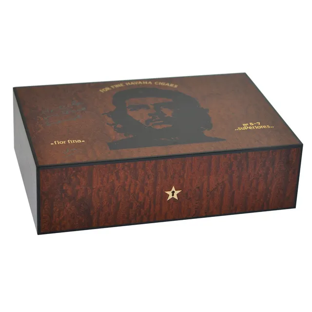 elie-bleu-che-humidor-110-zigarren-mahagoni-gesprenkelt image 1