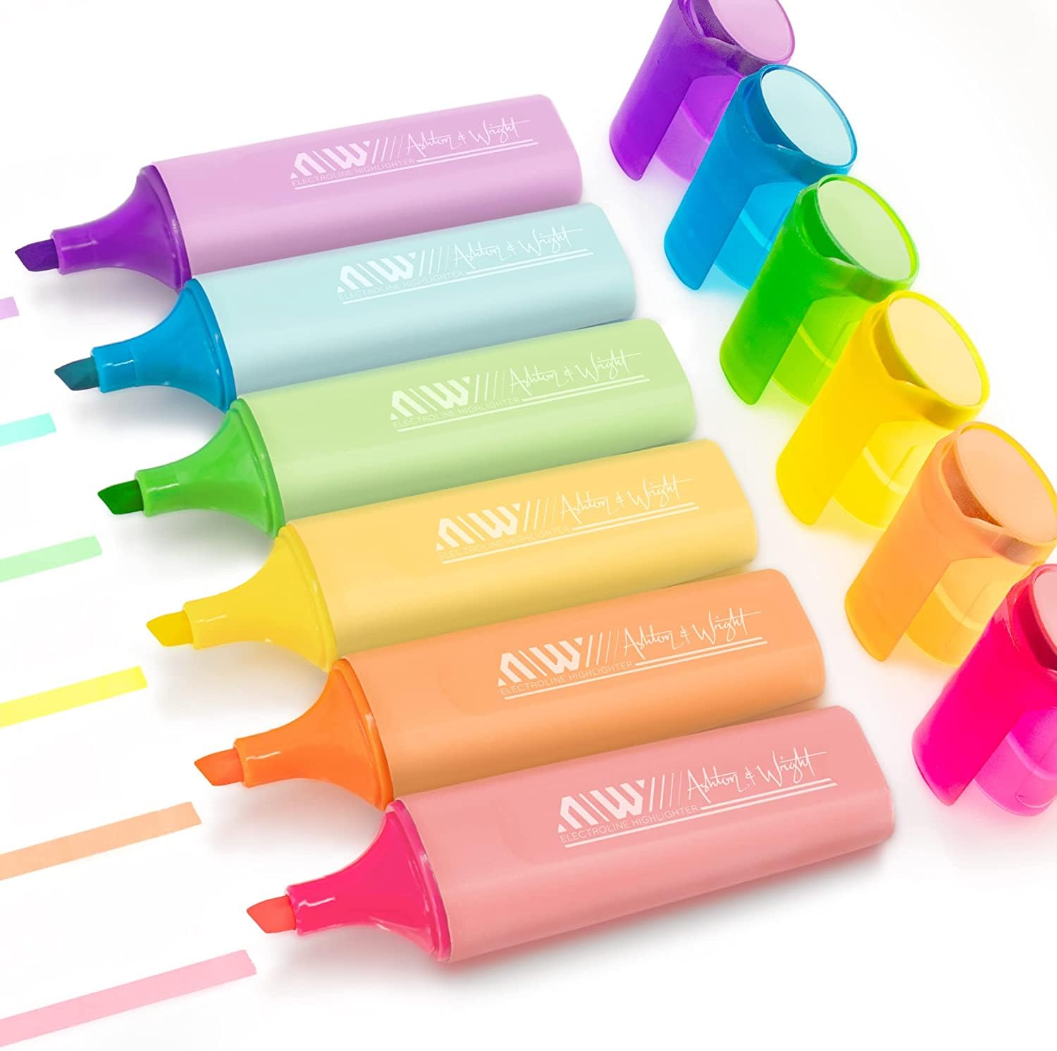 ashton-electroline-classic-textmarker-pastell-6er-set-1-5-mm image 1