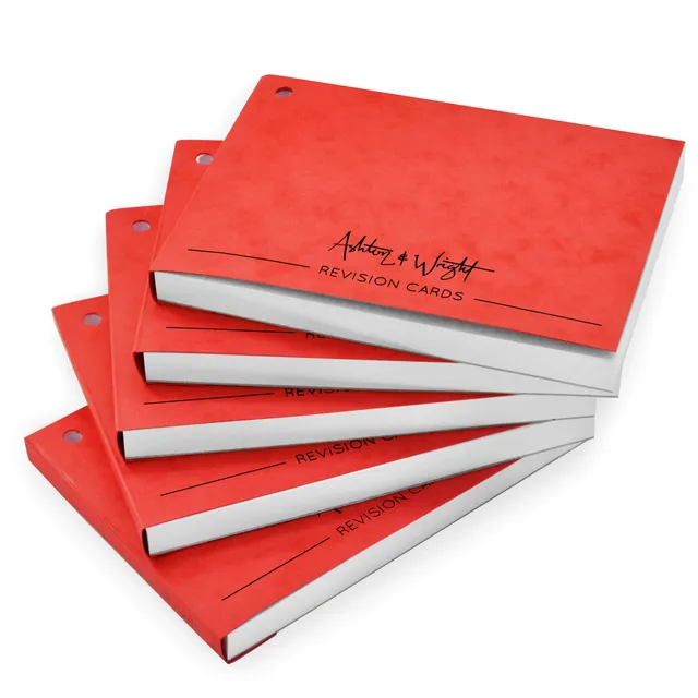 ashton-and-wright-revisionskartenbuch-liniert-rot-50-blatt-5-st-ck image 1