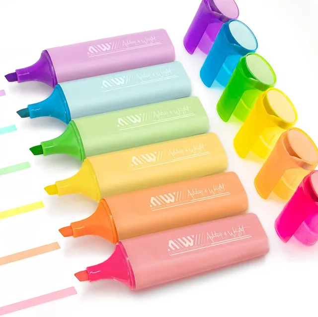 ashton-electroline-classic-textmarker-pastell-6er-set-1-5-mm image 1