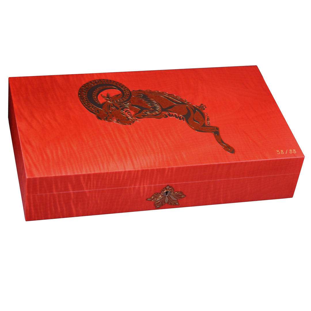 elie-bleu-ram-humidor-110-zigarren-schwarz-sycomore image 2