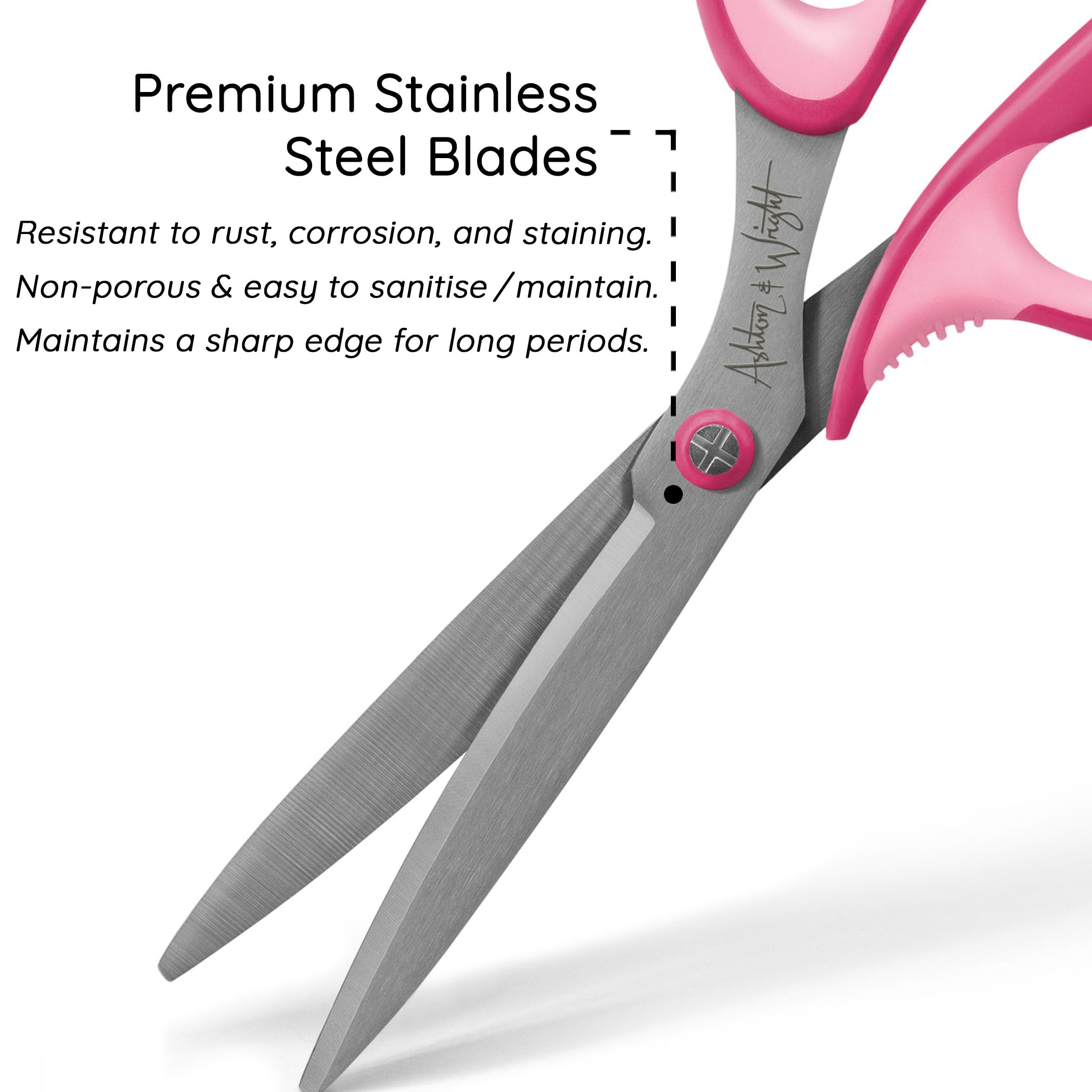 ashton-and-wright-precision-sg-schere-rosa-210-mm-rechts image 4