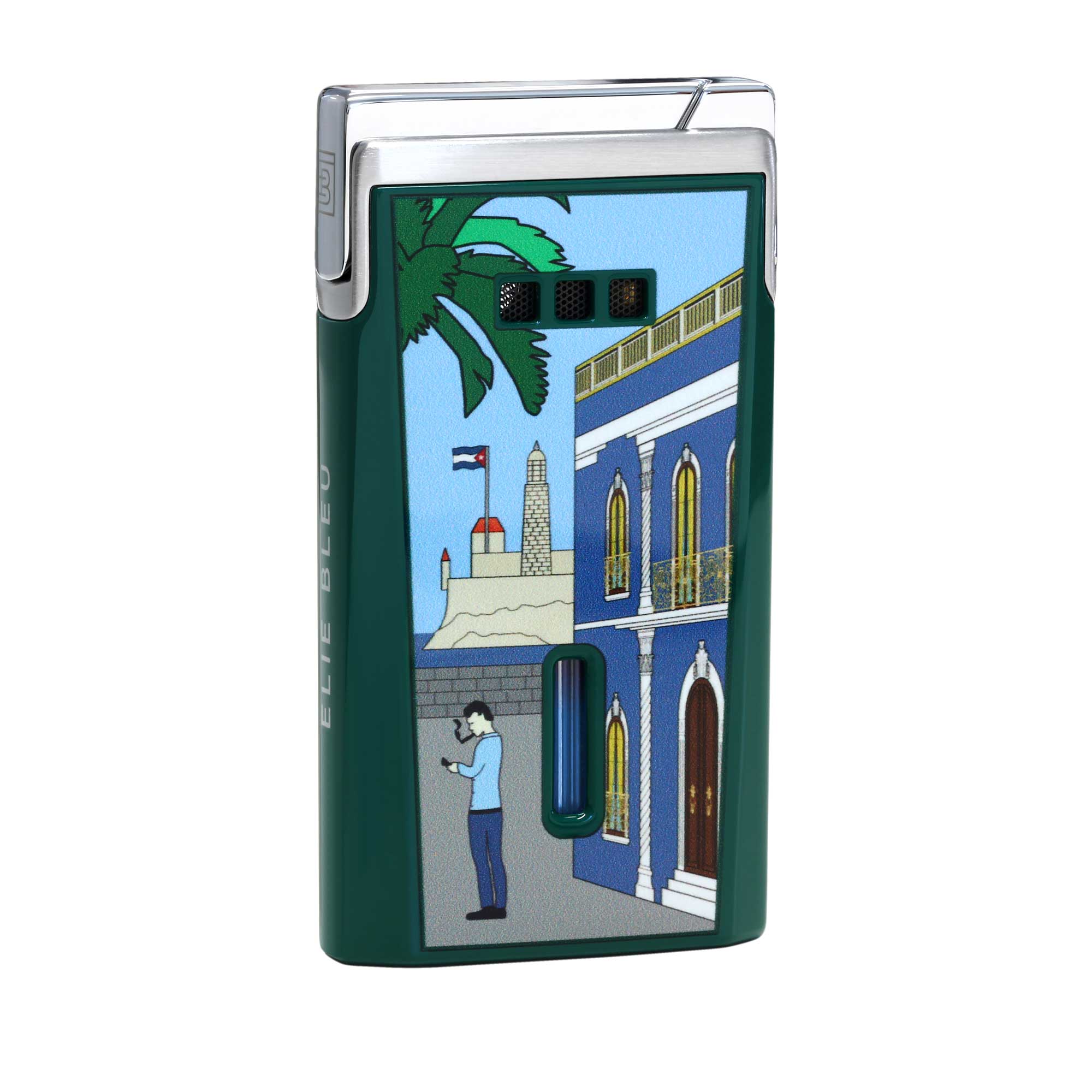 elie-bleu-j15-carousel-feuerzeug-wei-casa-cubana image 4
