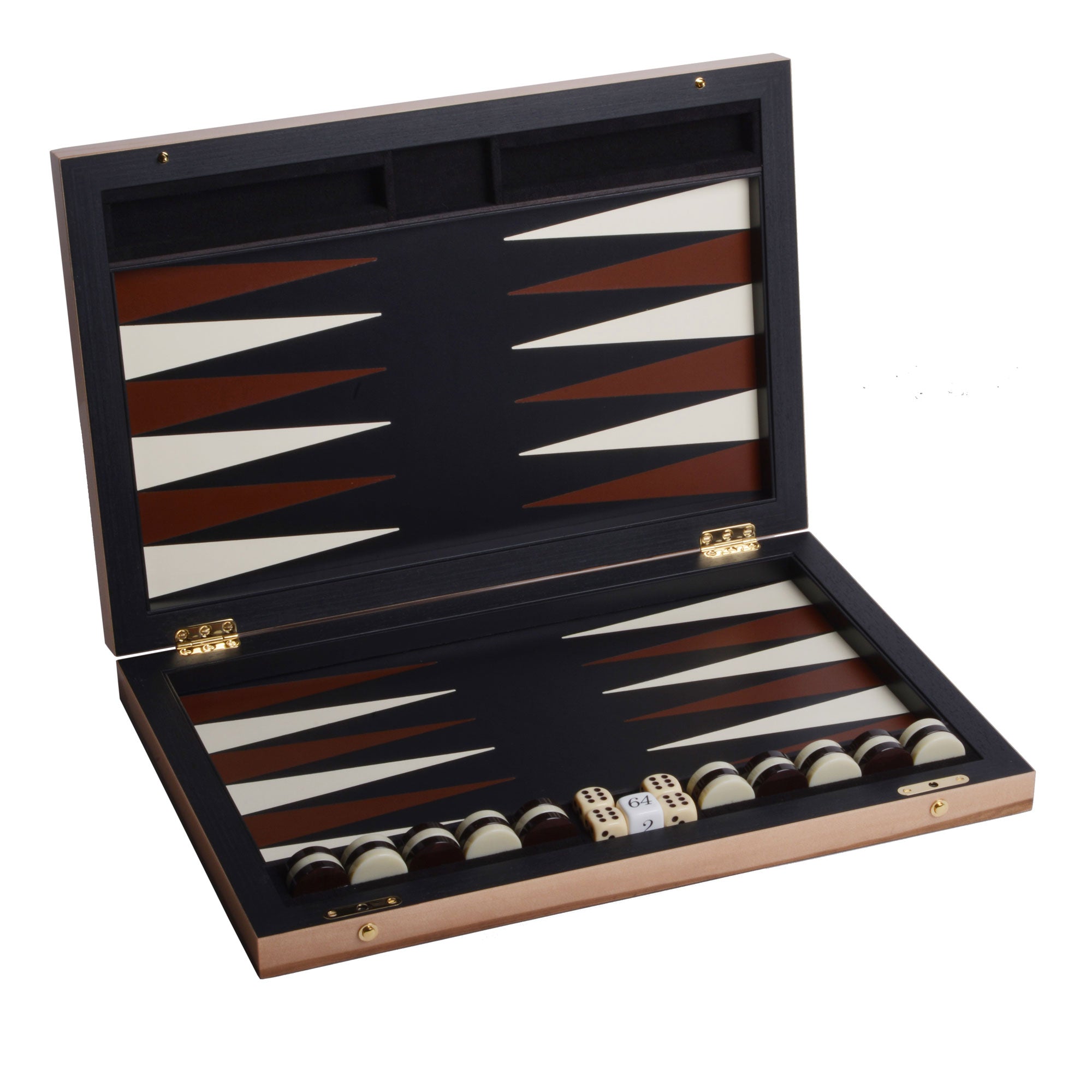 elie-bleu-redgum-backgammon-gro-holzspielkassette image 4