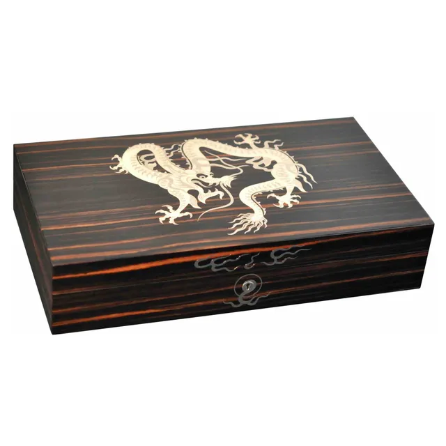 elie-bleu-dragon-humidor-110-zigarren-macassar image 1