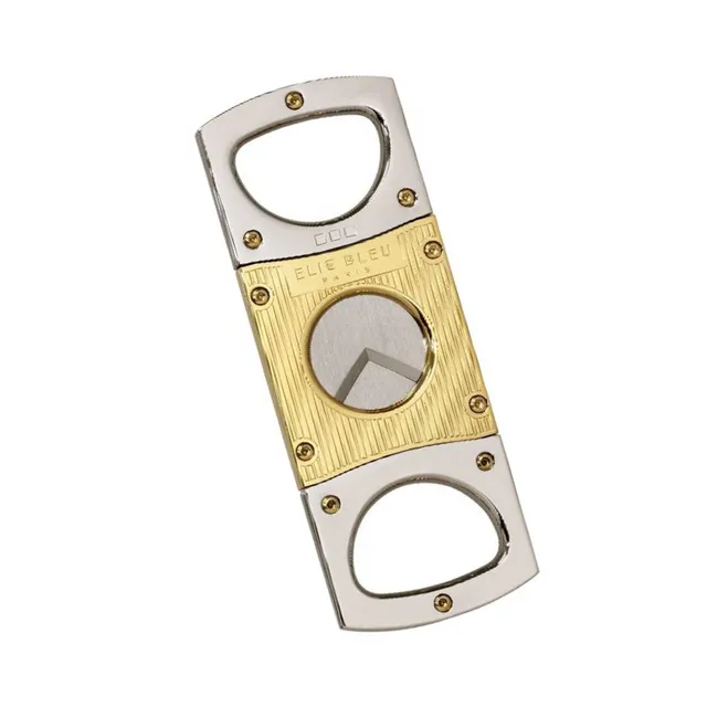 elie-bleu-zigarrenschneider-ebc1015-doppelklinge-gold image 1