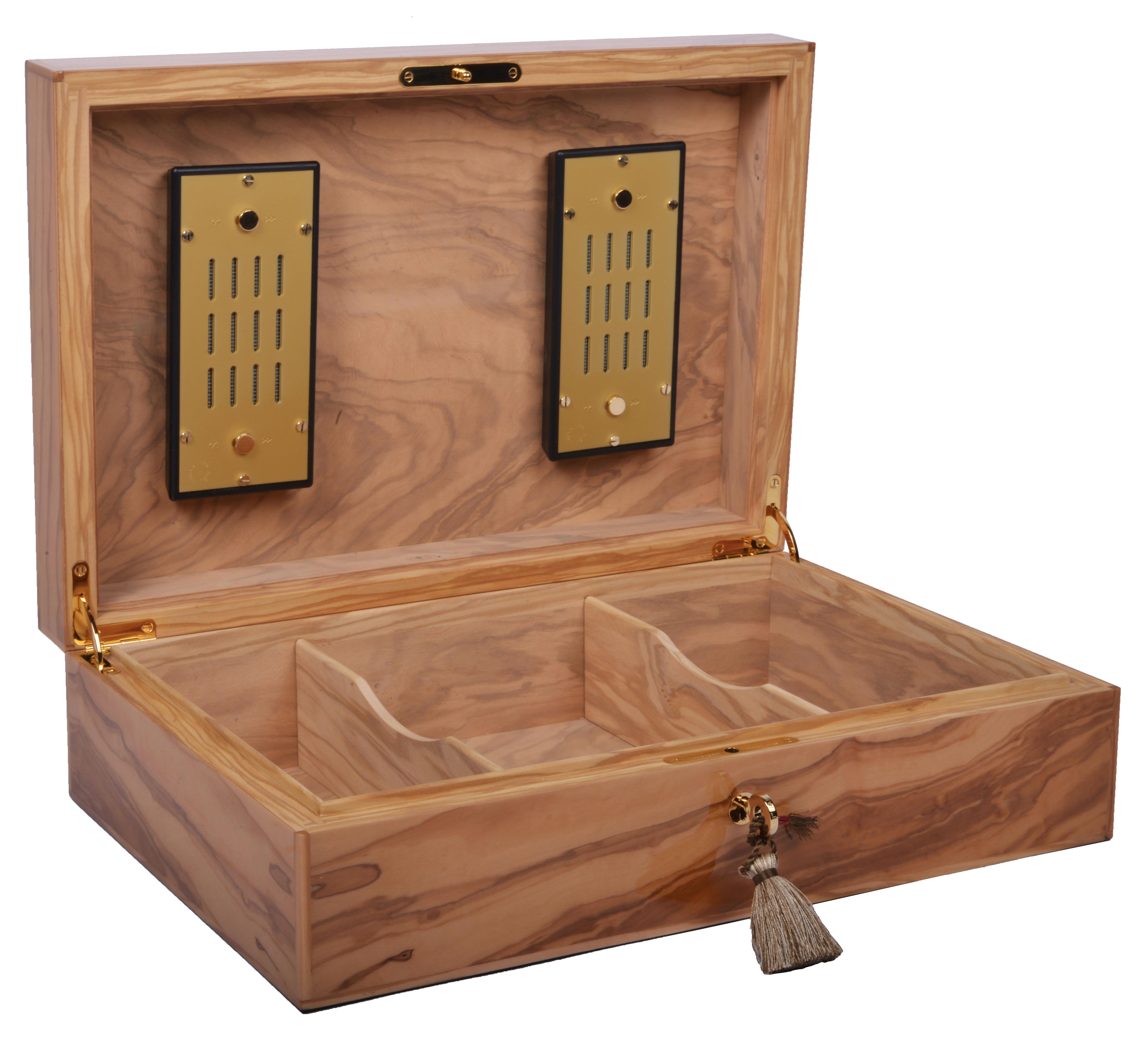 elie-bleu-full-olive-humidor-110-zigarren-olivenholz image 5