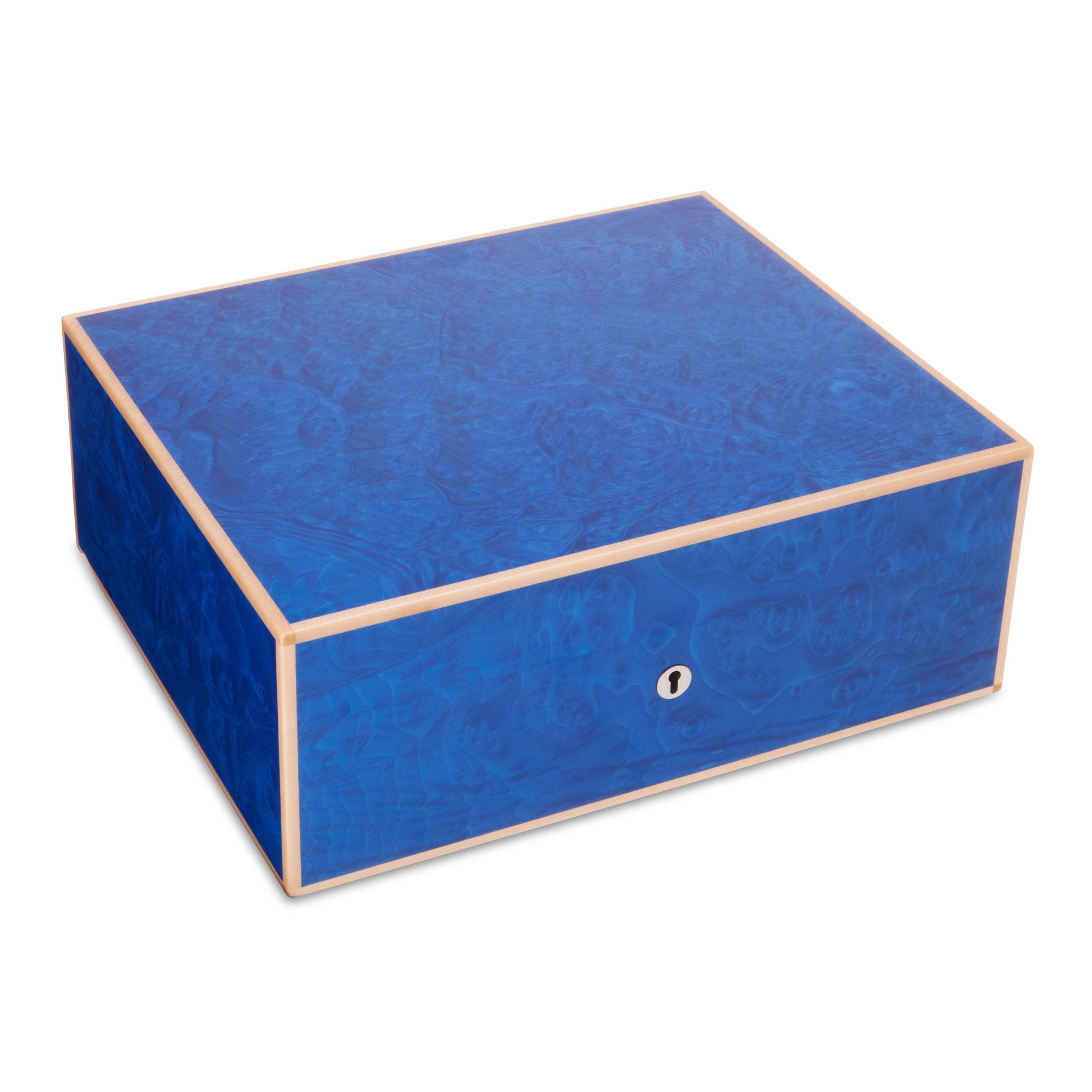 elie-bleu-blue-madrona-humidor-75-zigarren-blau image 1