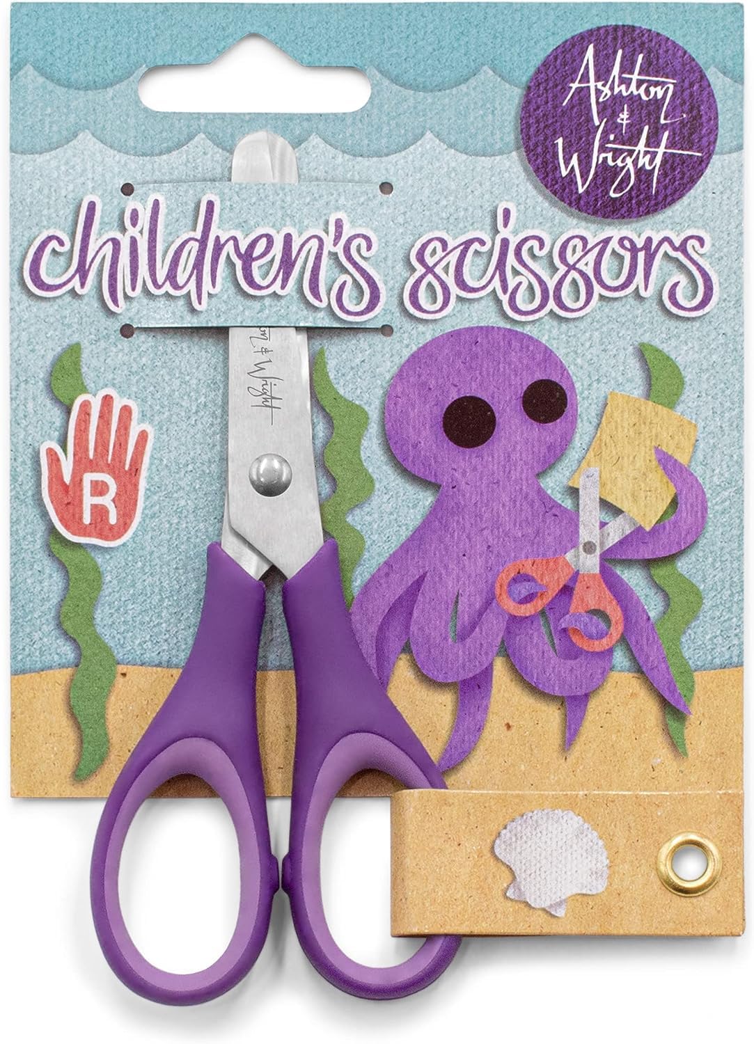 ashton-and-wright-kinderschere-12-cm-gr-n-12er-pack-softgriff image 6