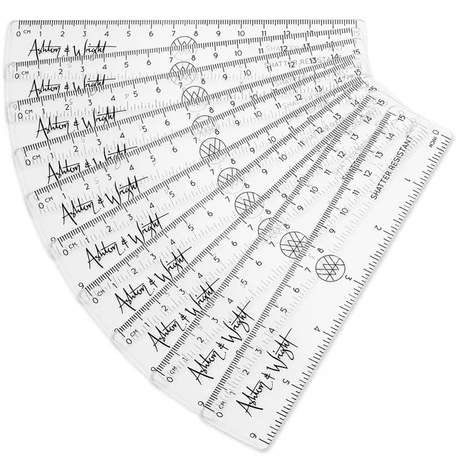 ashton-rulers-lineal-15-cm-transparent-30-st-ck-bruchfest image 1
