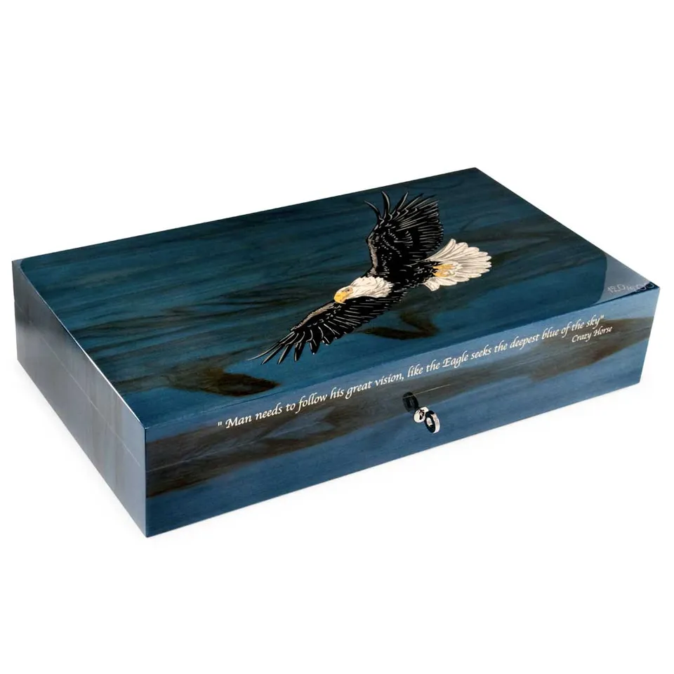 elie-bleu-eagle-humidor-110-zigarren-red-gum image 1