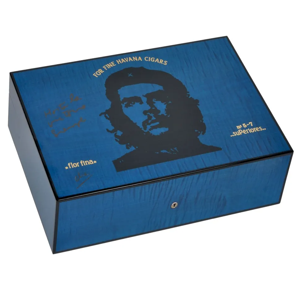 elie-bleu-che-blau-humidor-110-zigarren-holz image 1