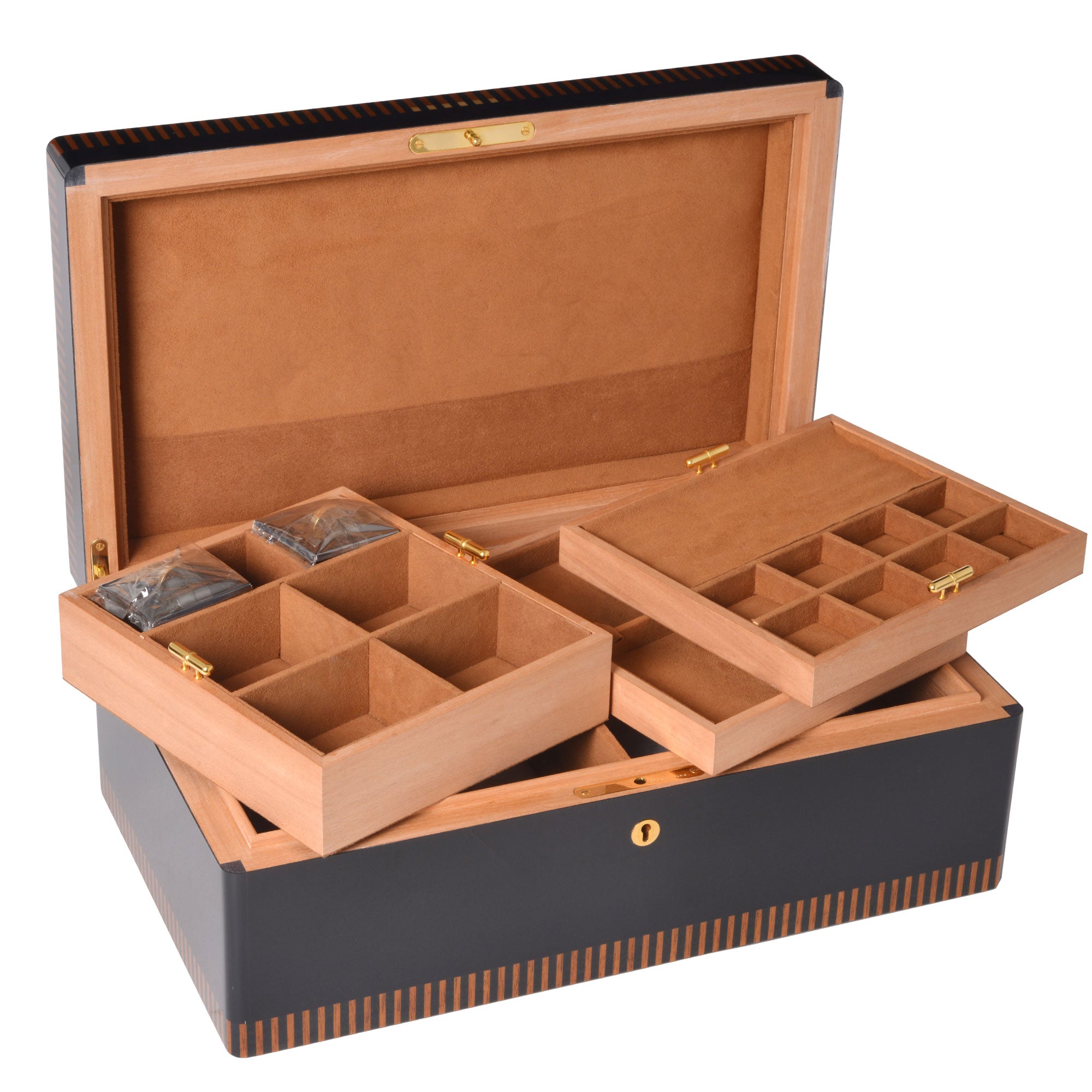 elie-bleu-colonie-schmuckkasten-gr-120-leder-gainage image 3