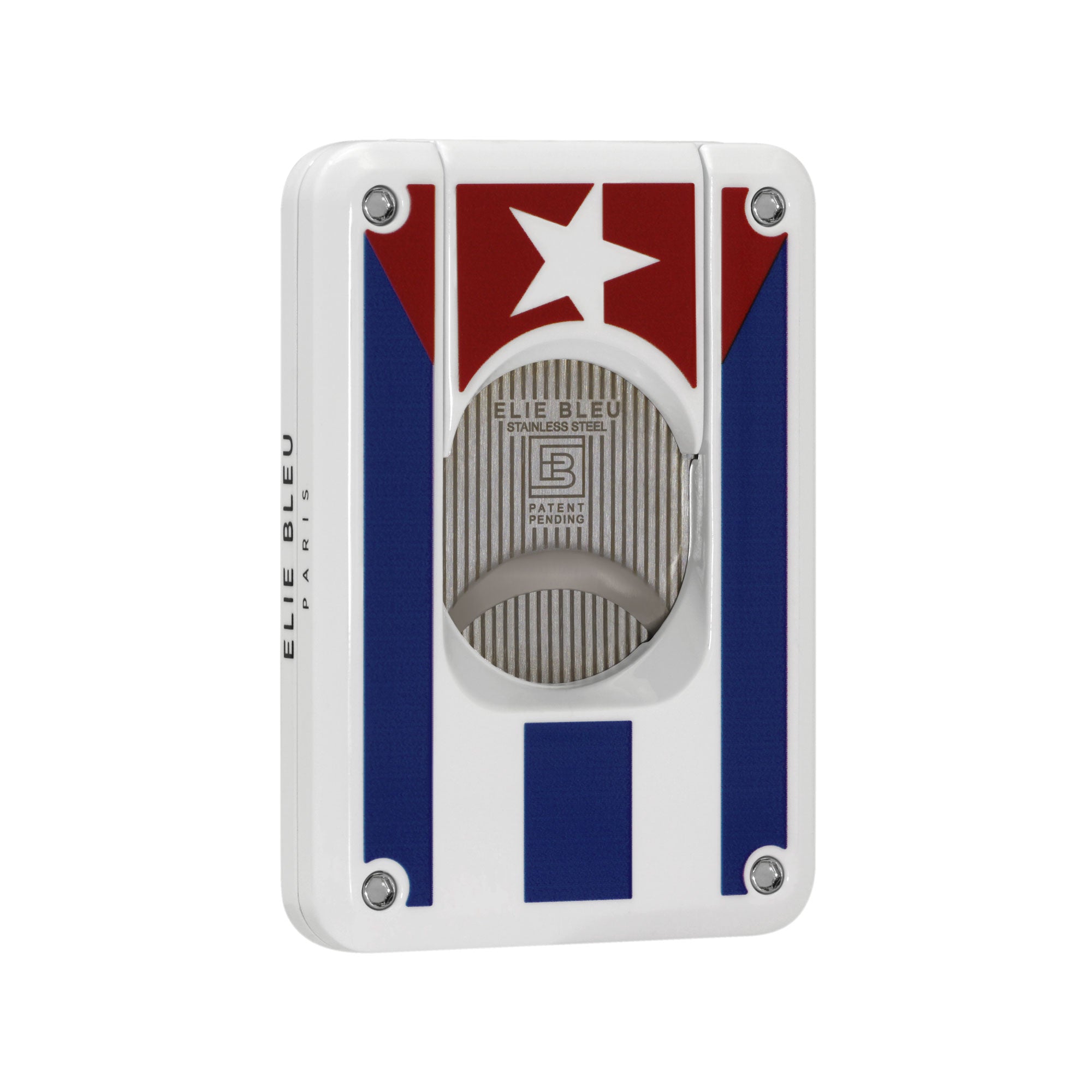 elie-bleu-cuban-flag-zigarrenschneider-doppelklinge image 2