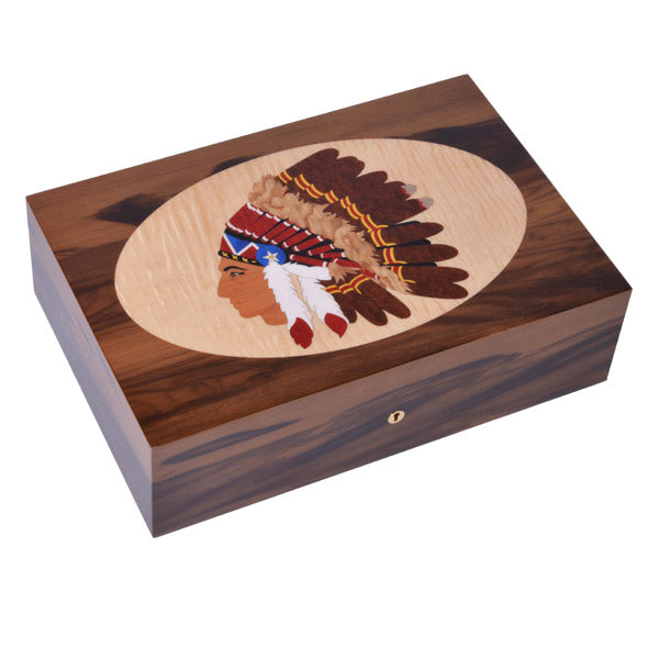 elie-bleu-native-american-humidor-110-zigarren-red-gum image 1
