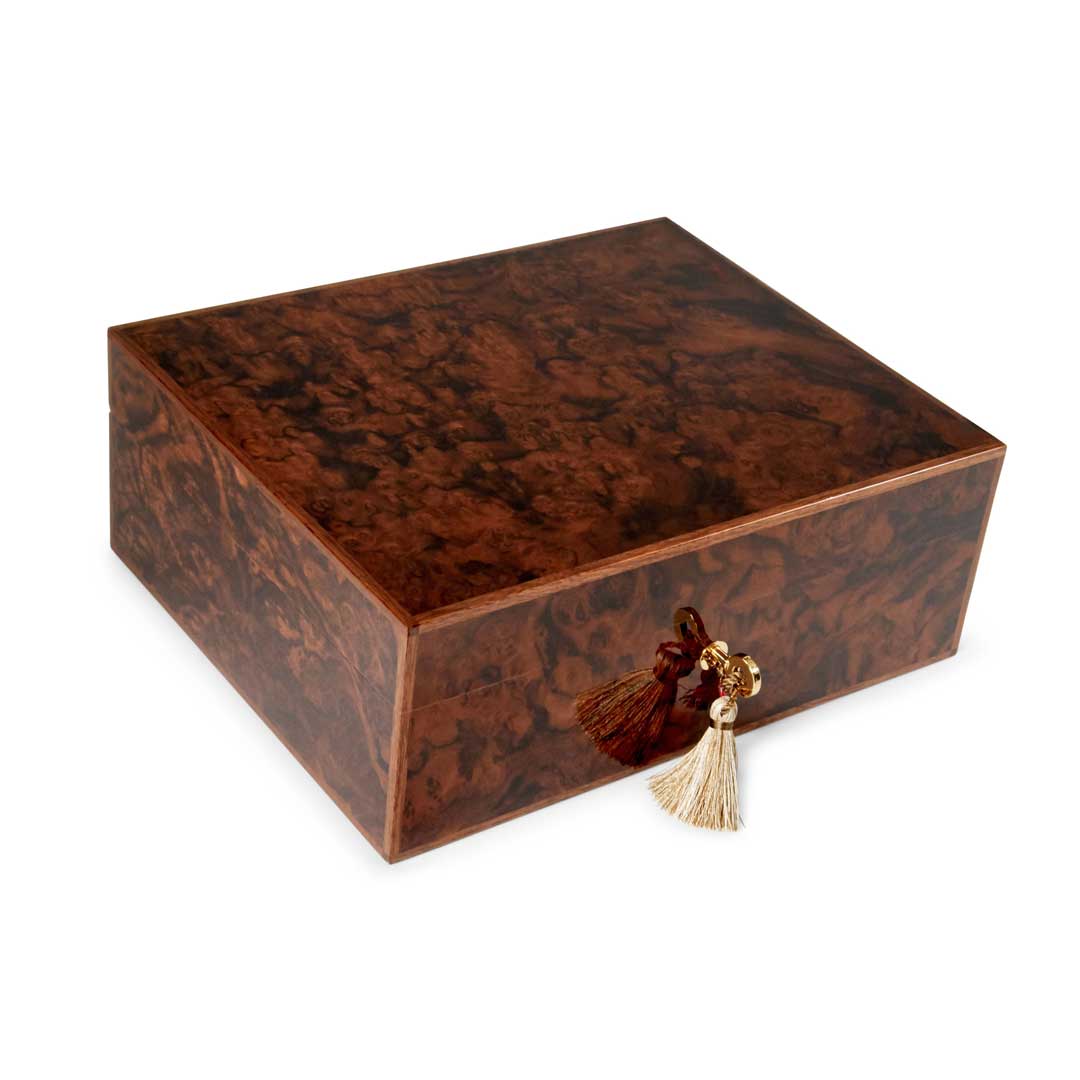 elie-bleu-walnut-burl-humidor-f-r-75-zigarren-nuss image 1