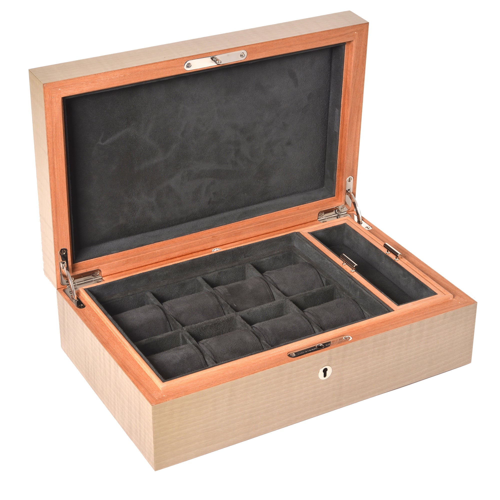 elie-bleu-fruit-uhrenbox-8-uhren-grau-spezialgr-e image 1