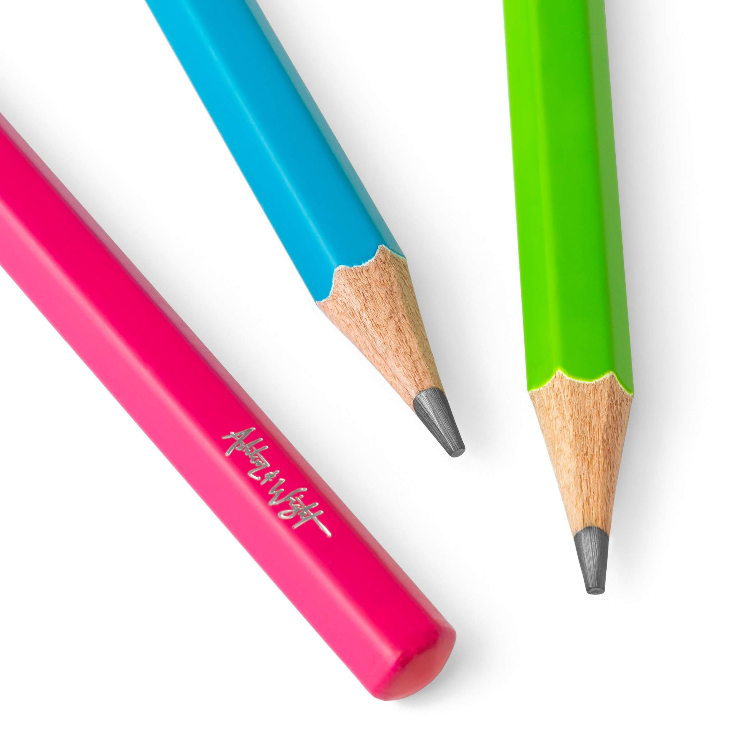 ashton-and-wright-classic-graphite-hb-bleistifte-neon-10-st-ck image 3