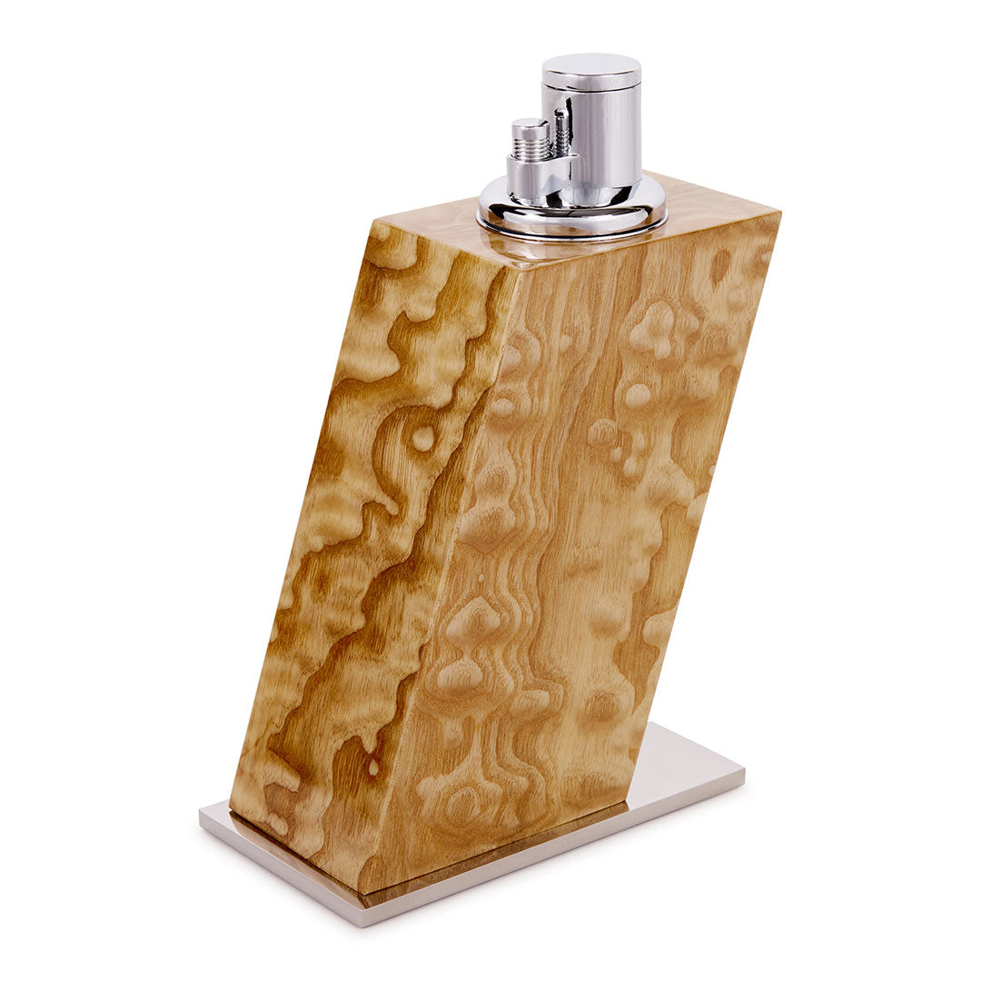 elie-bleu-classic-wood-tischfeuerzeug-bocote-3-flammig image 5