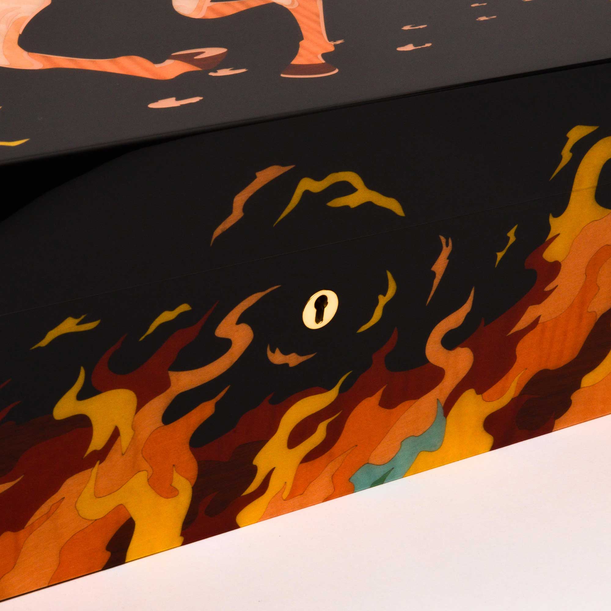 elie-bleu-fire-horse-humidor-250-zigarren-sykomore image 4
