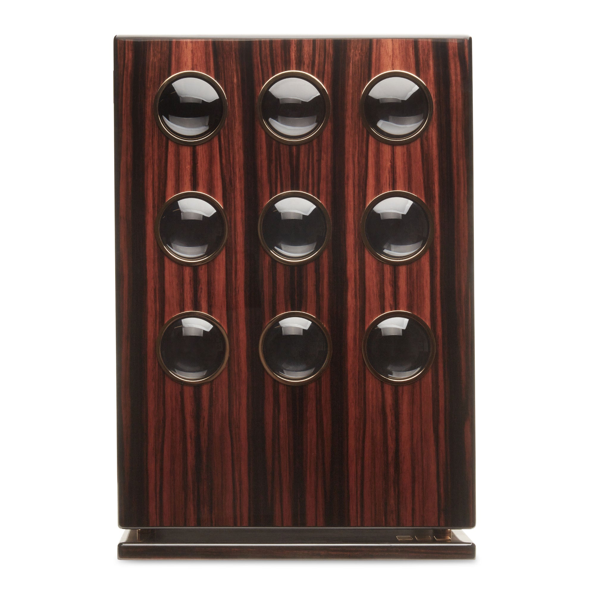 elie-bleu-classic-uhrenbeweger-9-uhren-macassar-ebenholz image 3