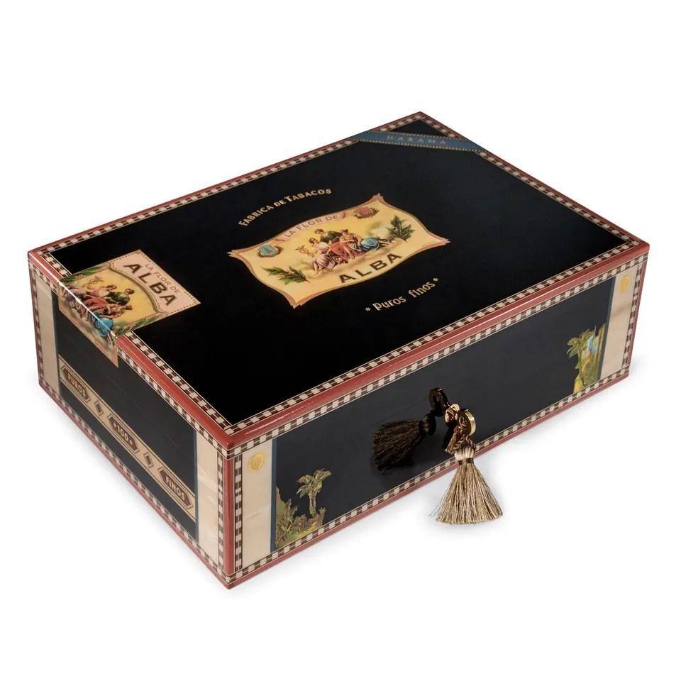 elie-bleu-flor-de-alba-humidor-f-r-200-zigarren-rot image 1