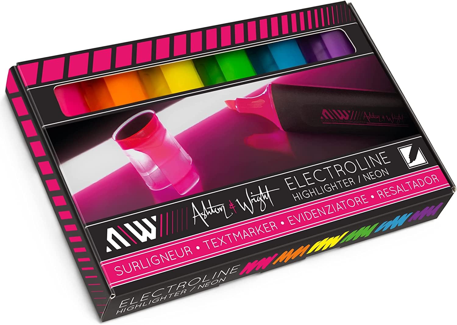 ashton-electroline-classic-textmarker-pastell-6er-set-1-5-mm image 5
