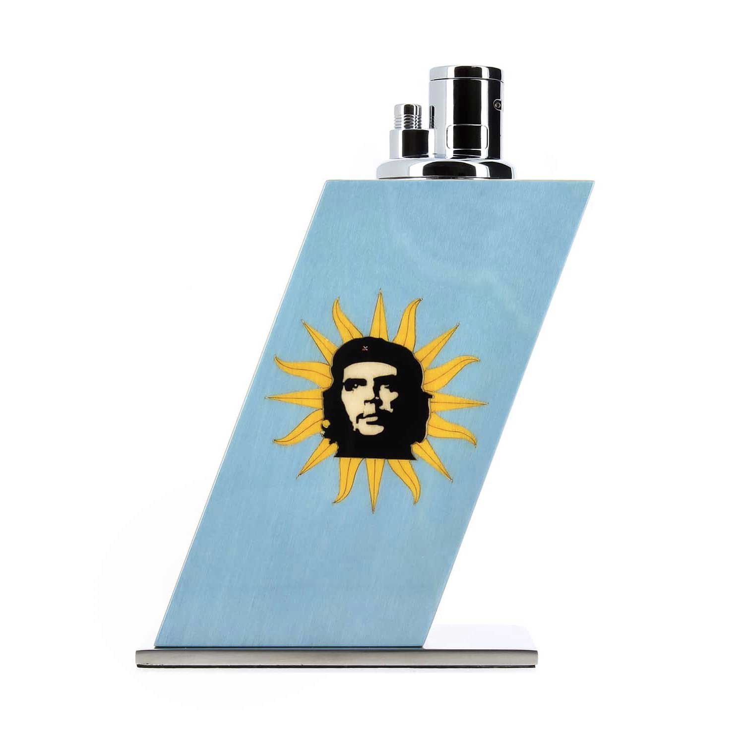 elie-bleu-che-argentina-tischfeuerzeug-sycomore image 1