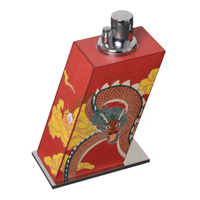 elie-bleu-dragon-tischfeuerzeug-gro-triple-jet image 1