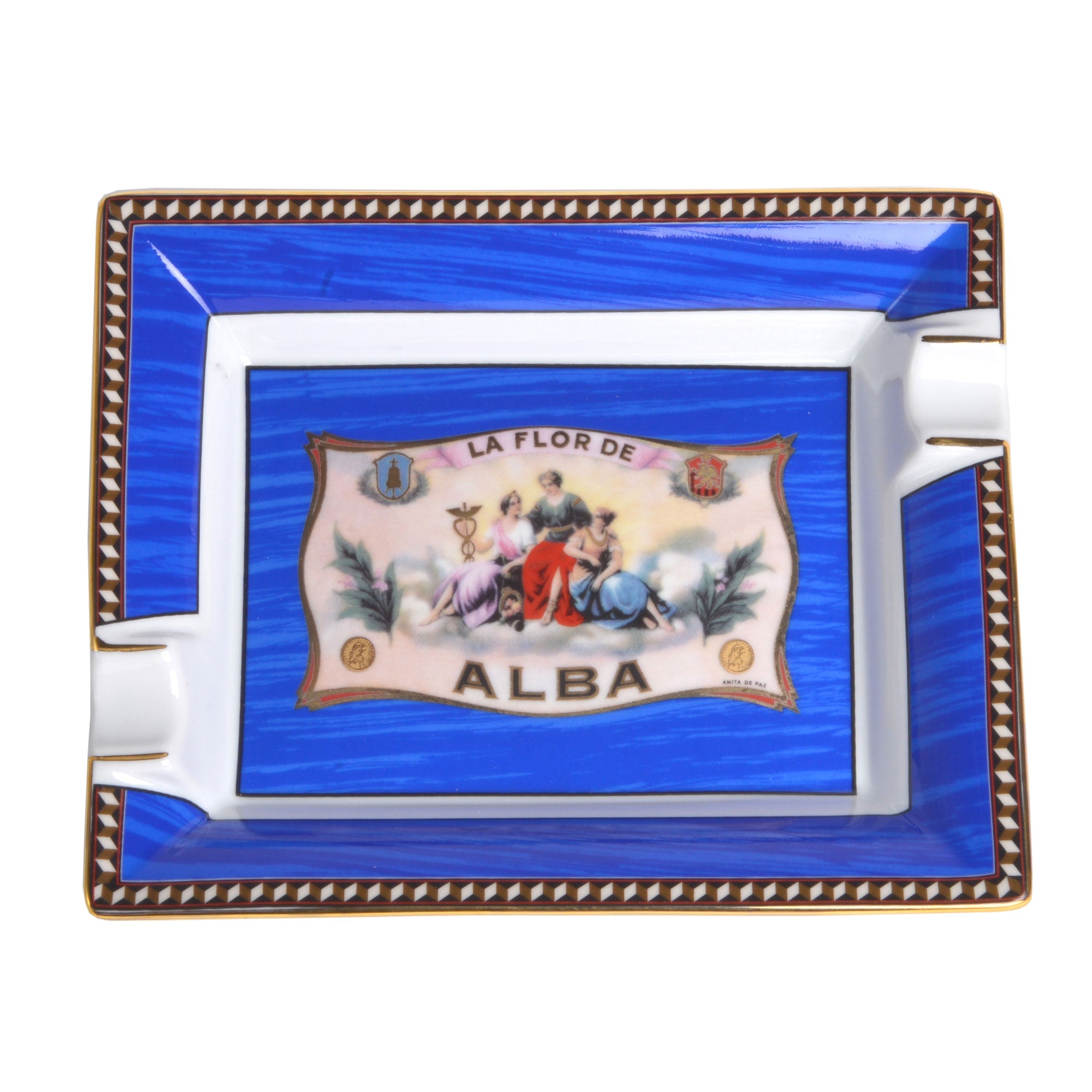 elie-bleu-flor-de-alba-aschenbecher-porzellan-gelb image 6