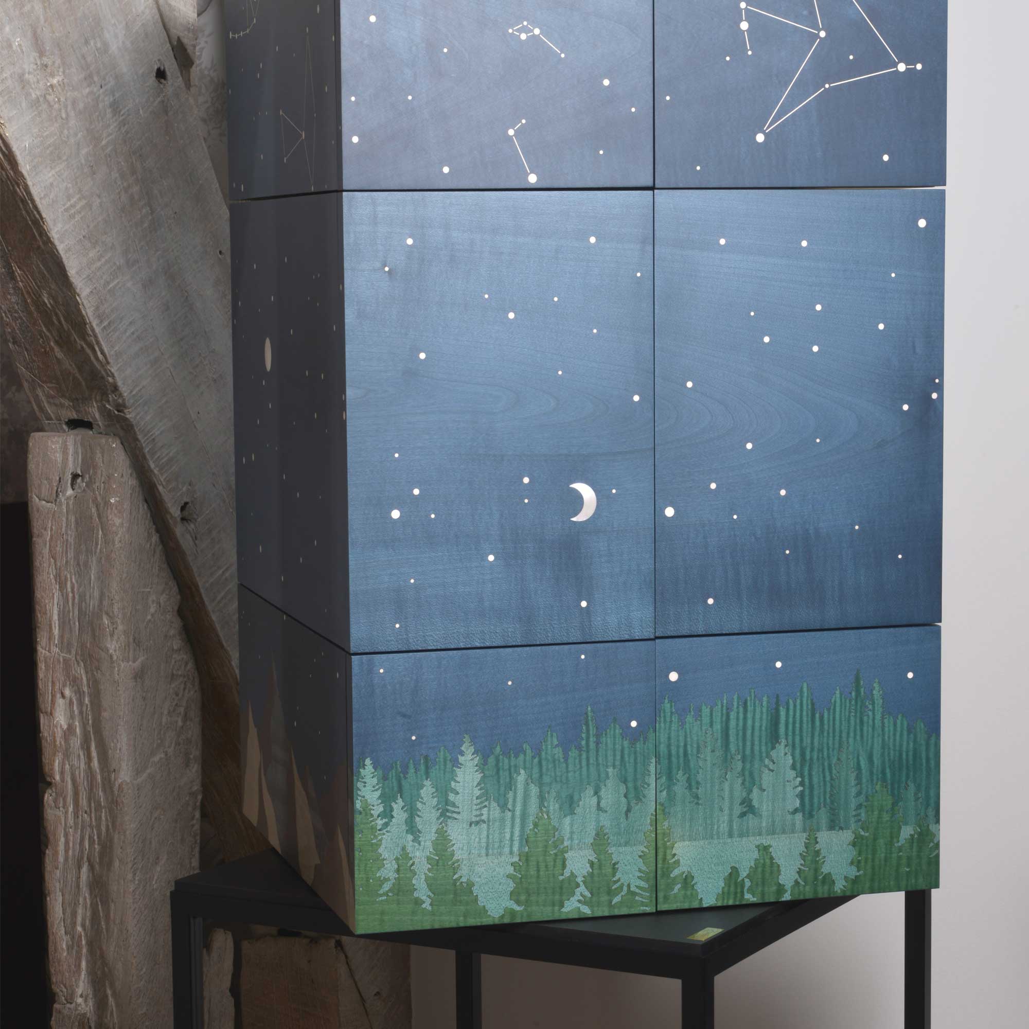 elie-bleu-epicure-spielebox-kabinettschrank-sycomore image 6