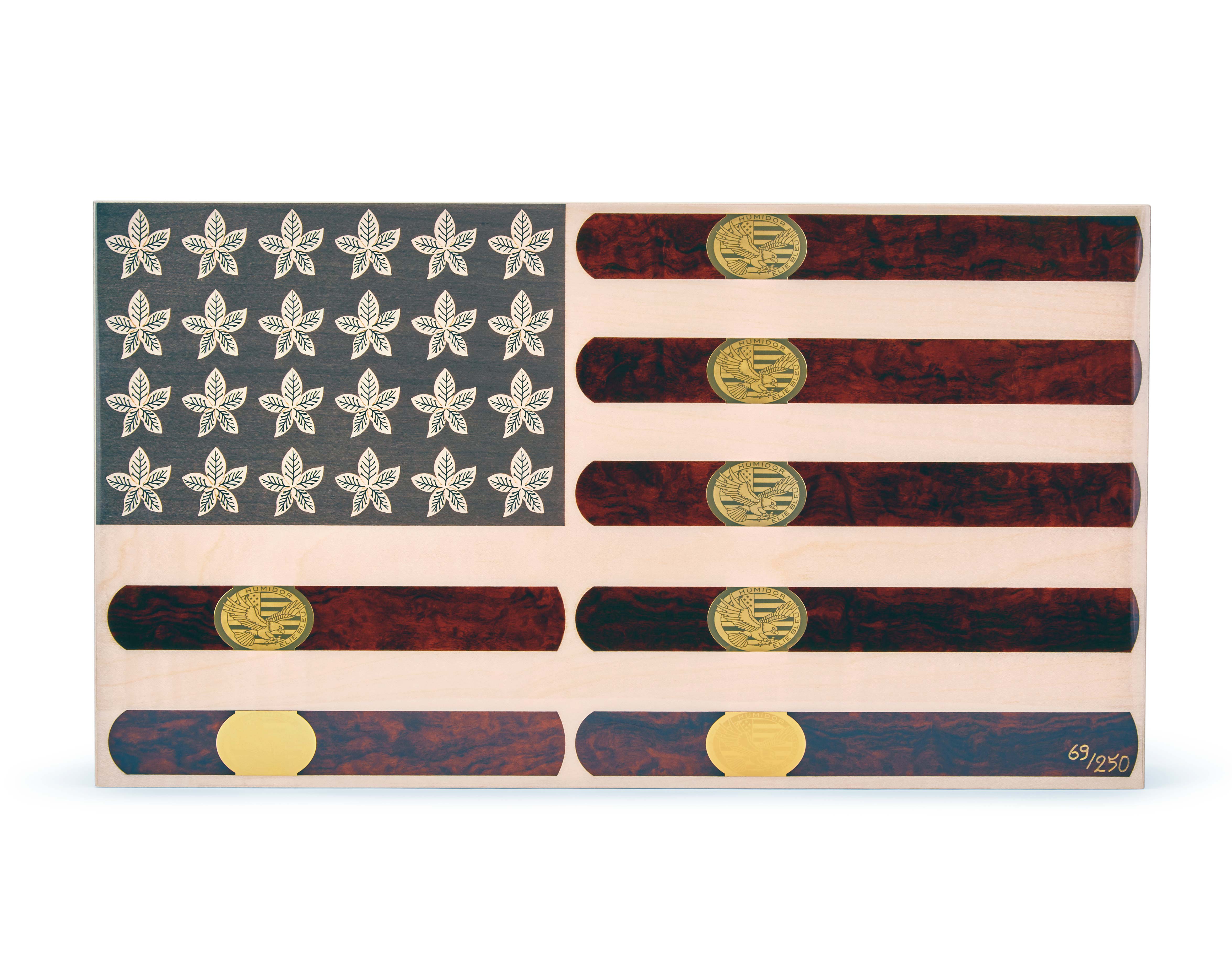 elie-bleu-stars-stripes-humidor-110-zigarren image 4