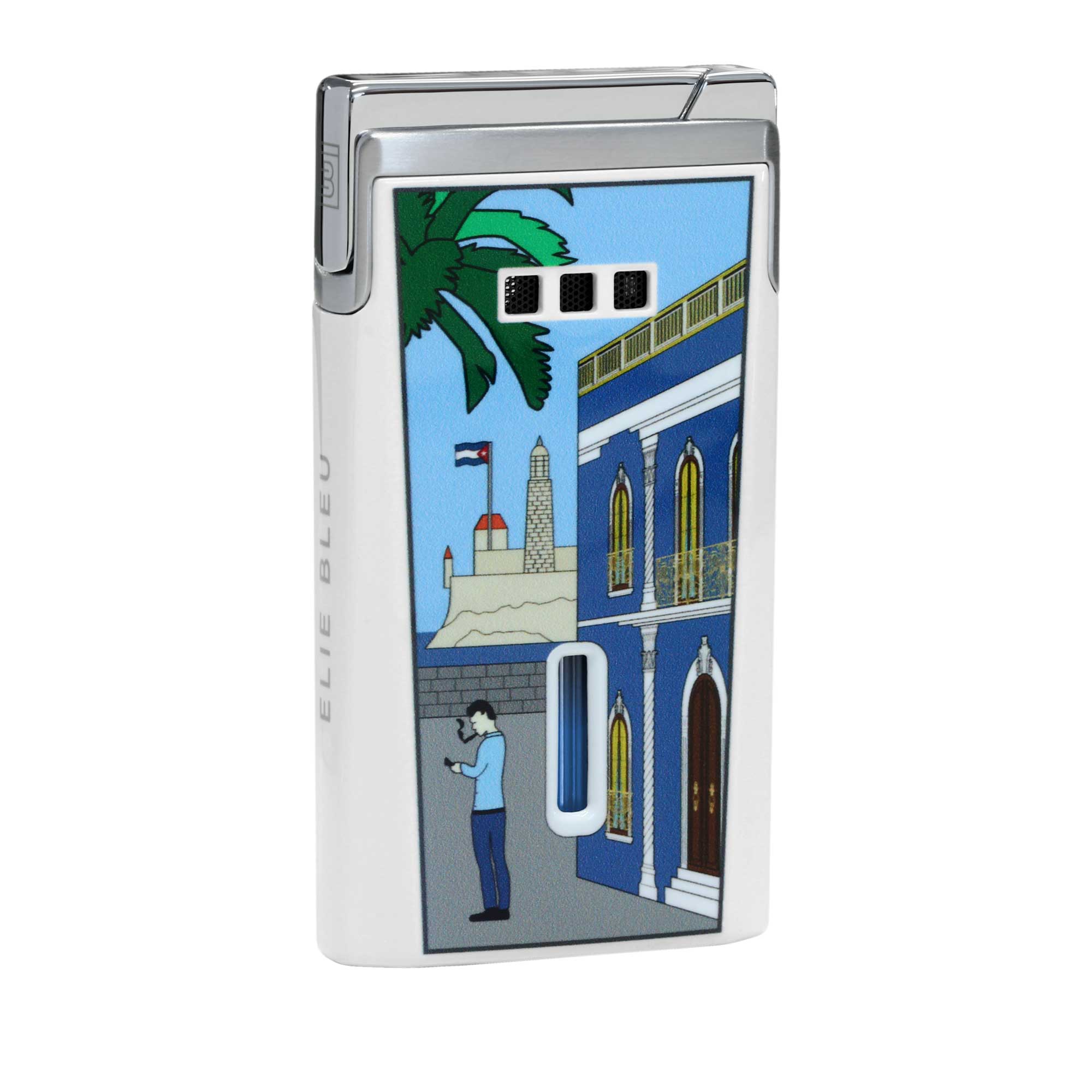 elie-bleu-j15-carousel-feuerzeug-wei-casa-cubana image 3