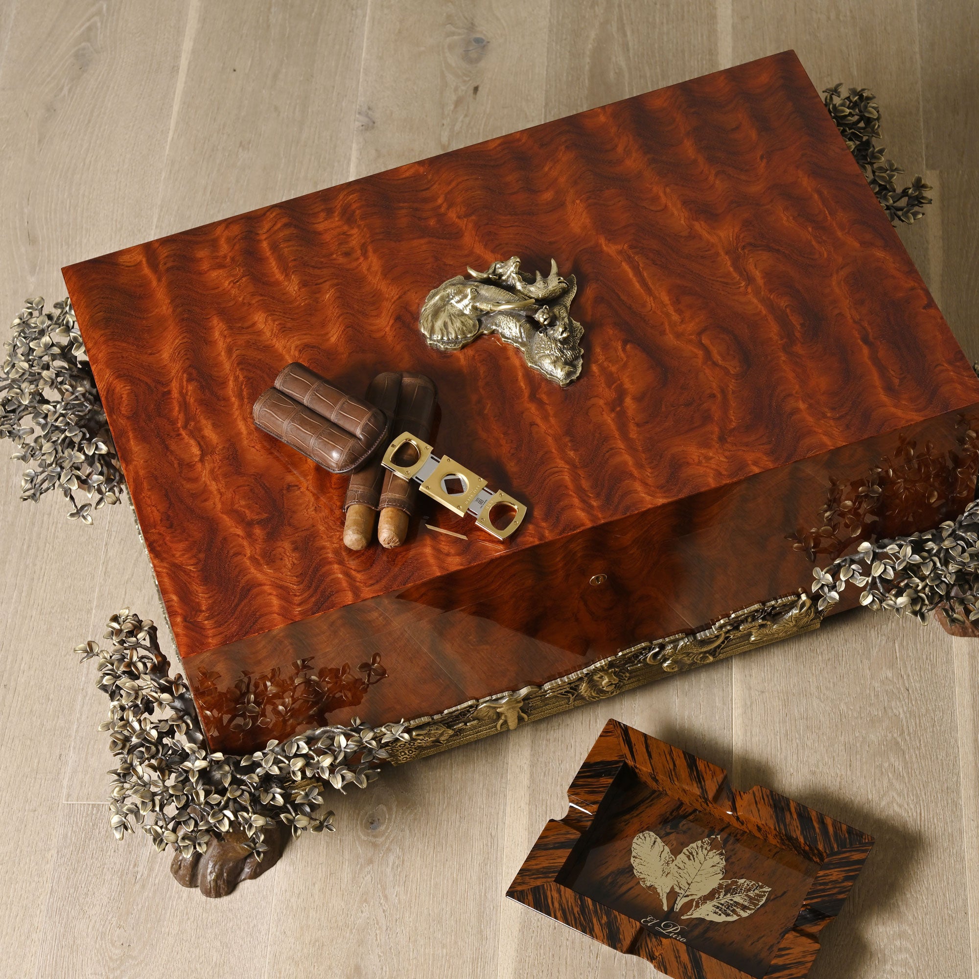 elie-bleu-big-5-humidor-f-r-750-zigarren-sapelli-limitiert image 2