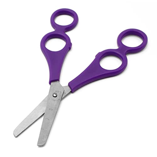 ashton-and-wright-kinderschere-doppelloch-violett-2-st-ck-rechtsh-nder image 6