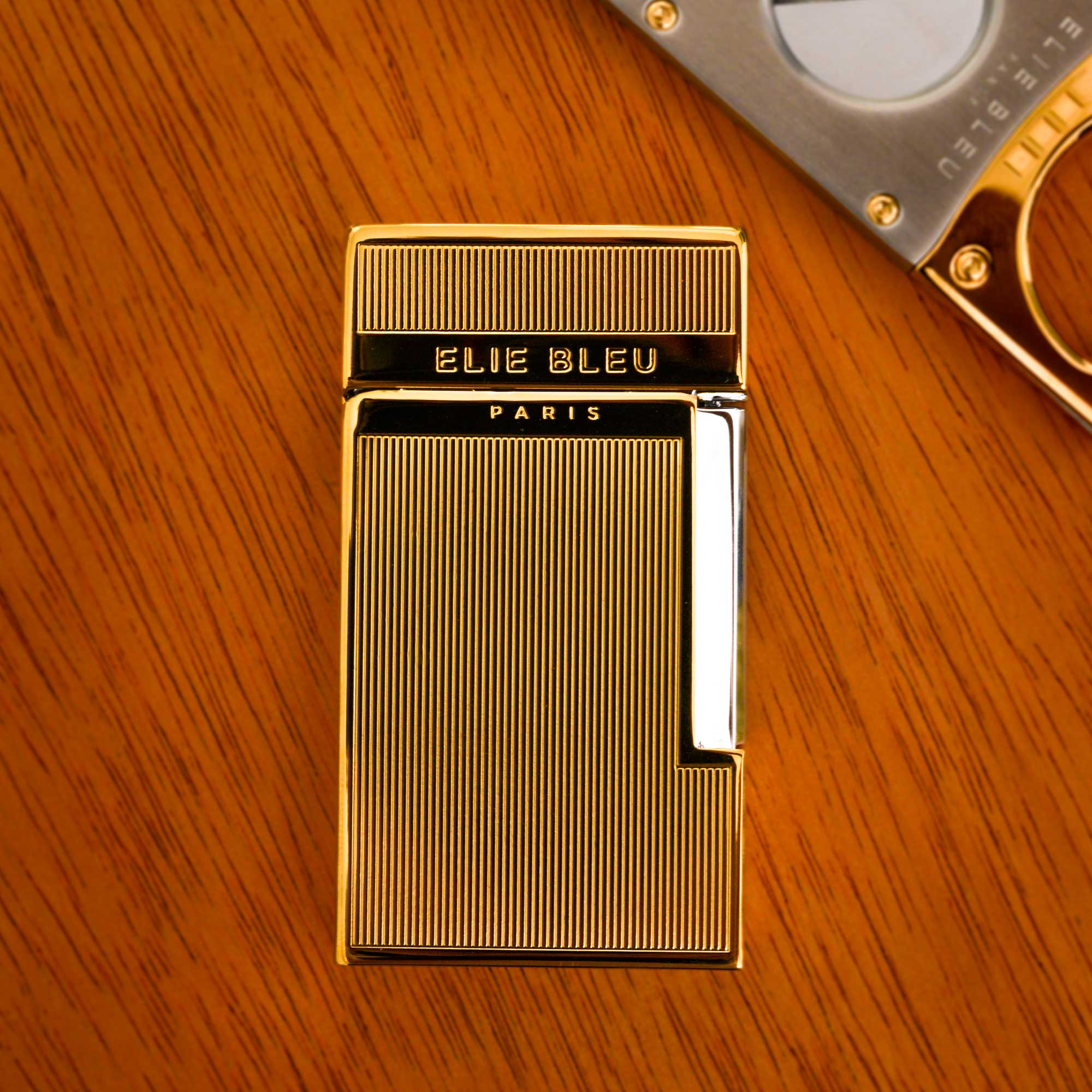 elie-bleu-diamond-jetflame-taschenfeuerzeug-gold-ebj1404 image 3
