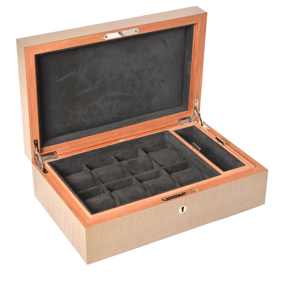 elie-bleu-fruit-uhrenbox-8-uhren-grau-spezialgr-e image 1