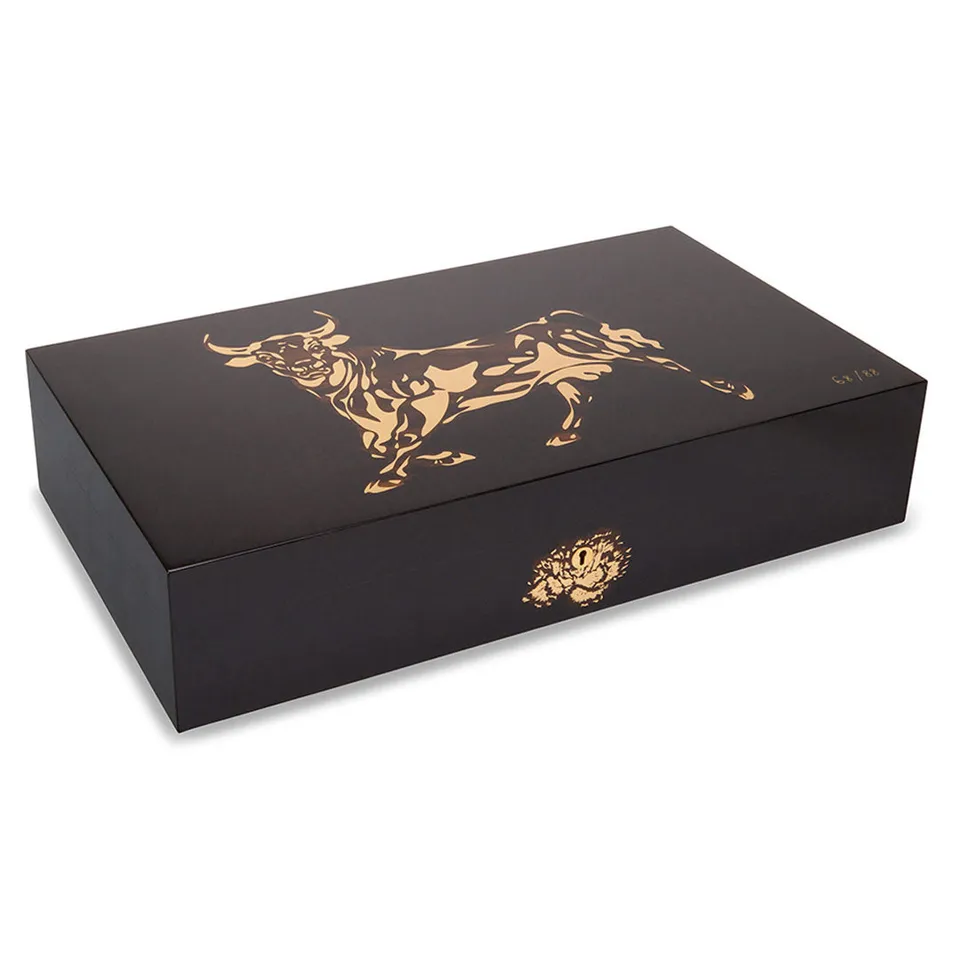elie-bleu-ox-humidor-110-zigarren-intarsien image 1