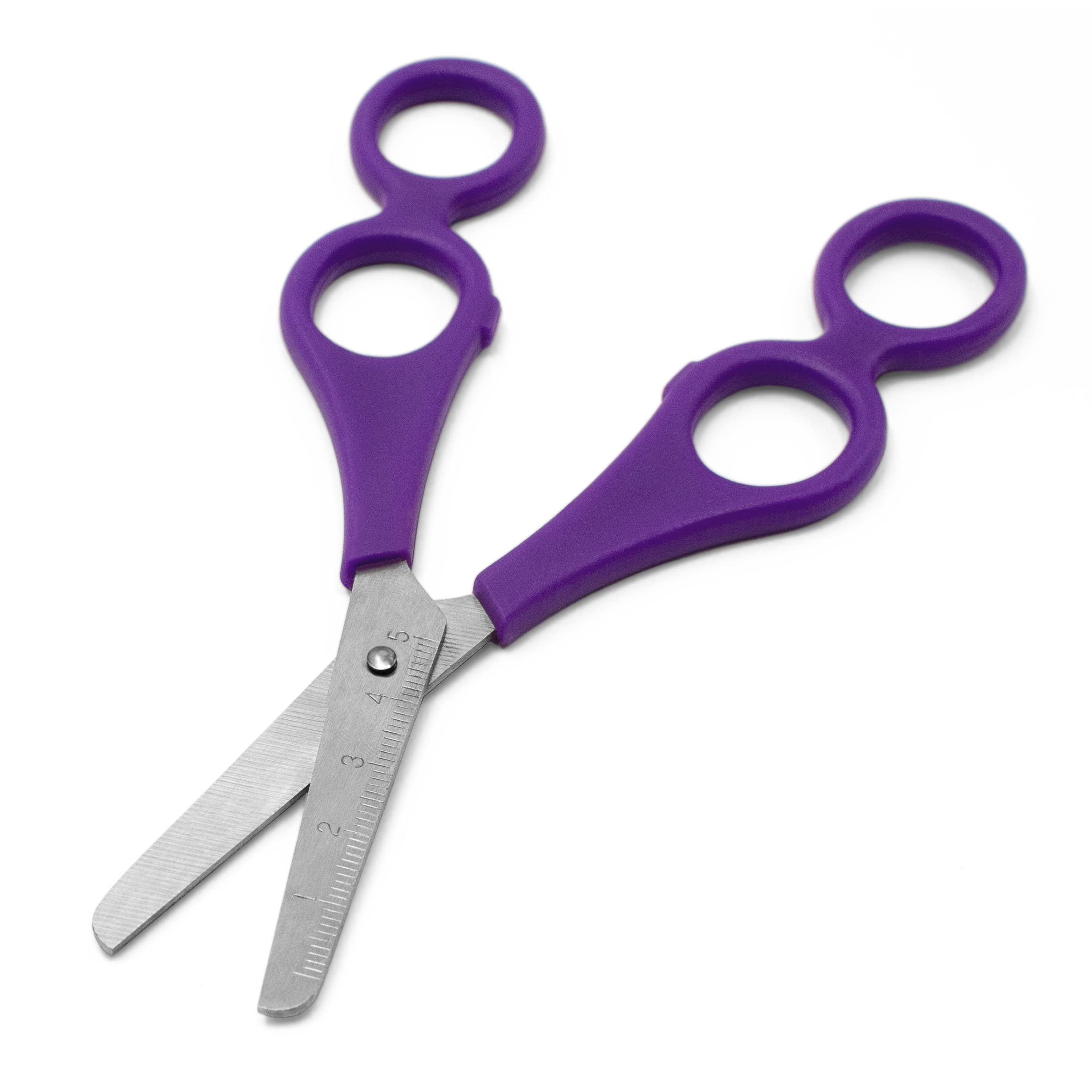 ashton-and-wright-kinderschere-doppelloch-violett-2-st-ck-rechtsh-nder image 2