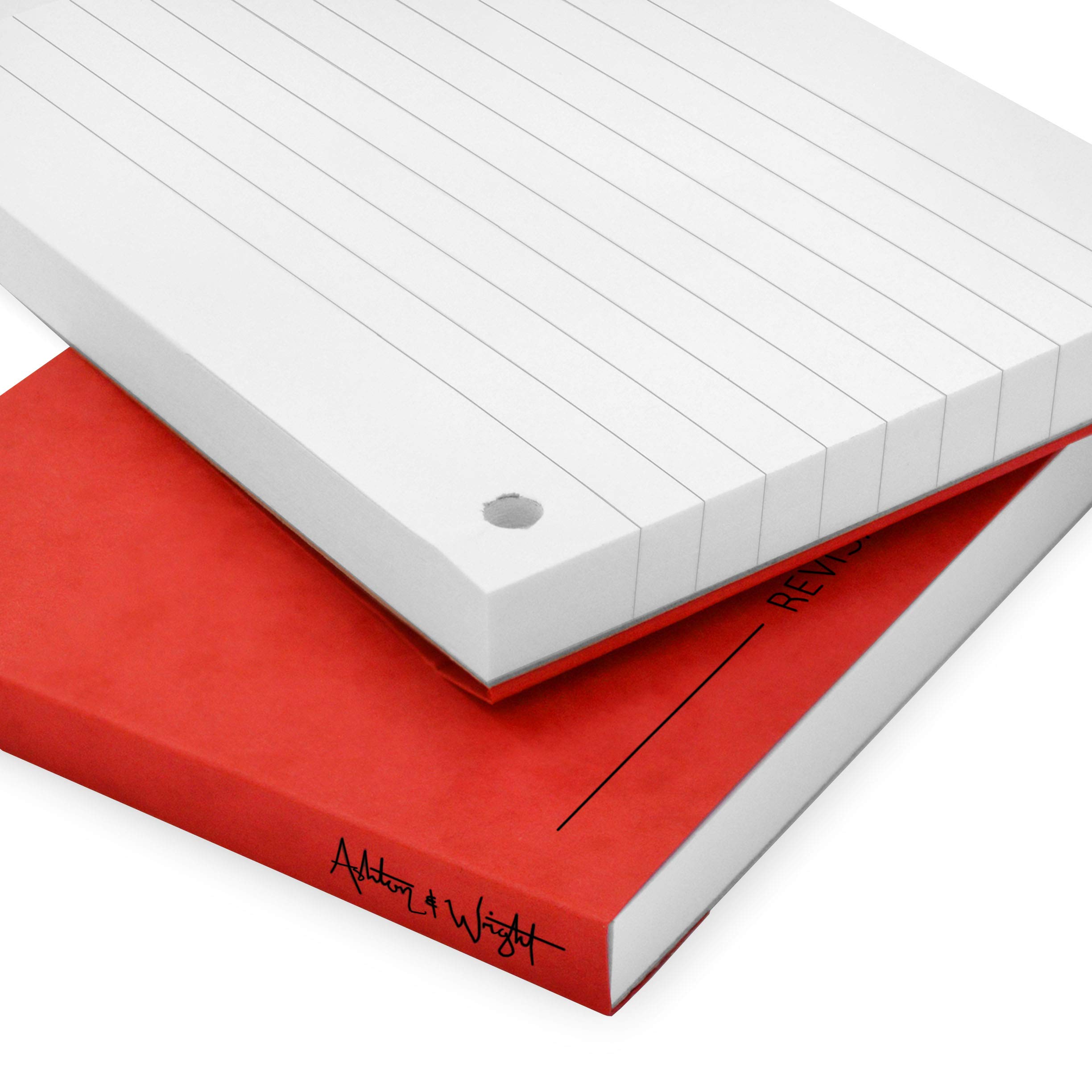 ashton-and-wright-revisionskartenbuch-liniert-rot-50-blatt-5-st-ck image 3